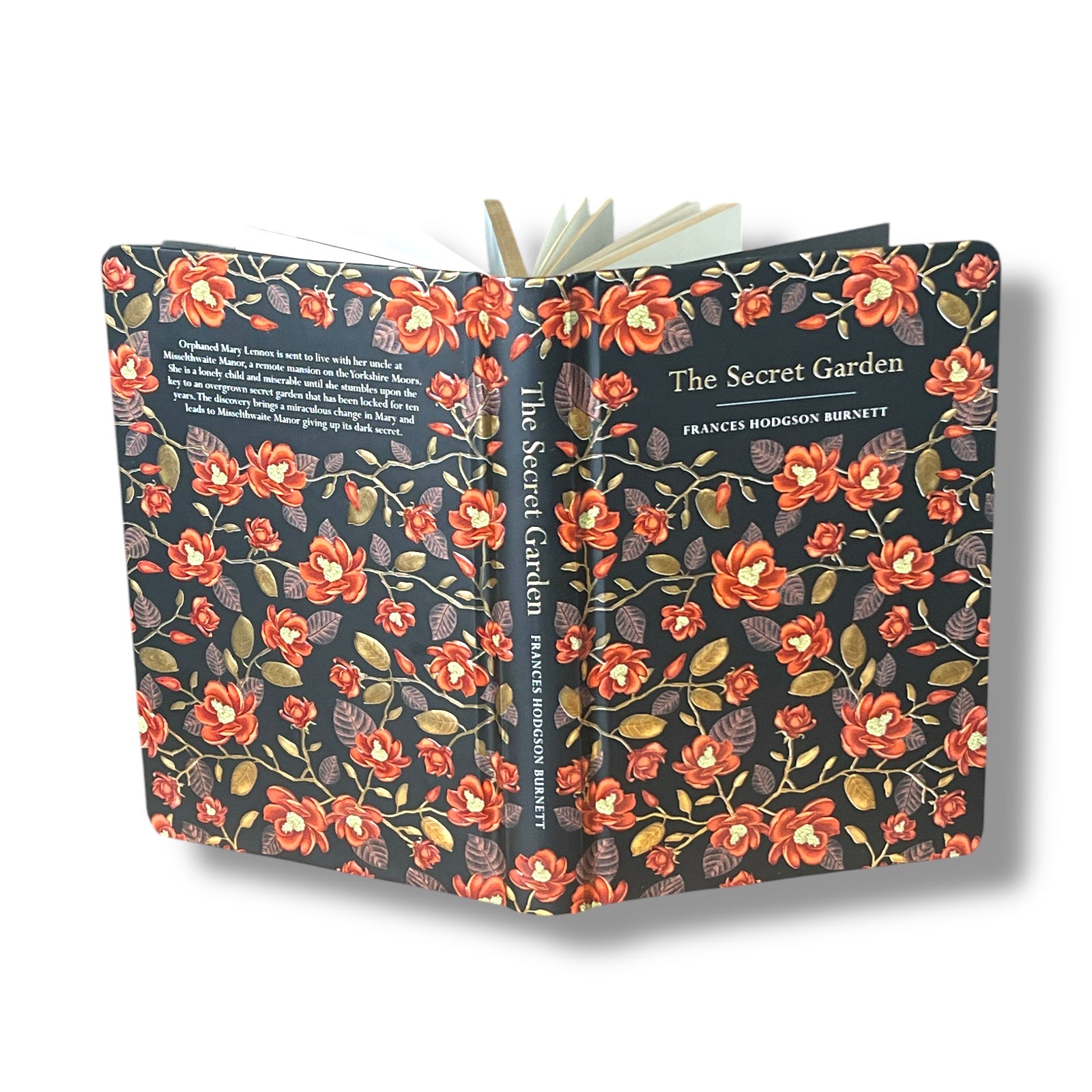 The Secret Garden by Frances Hodgson Burnett - Collectible Colorful Gilded Hardcover