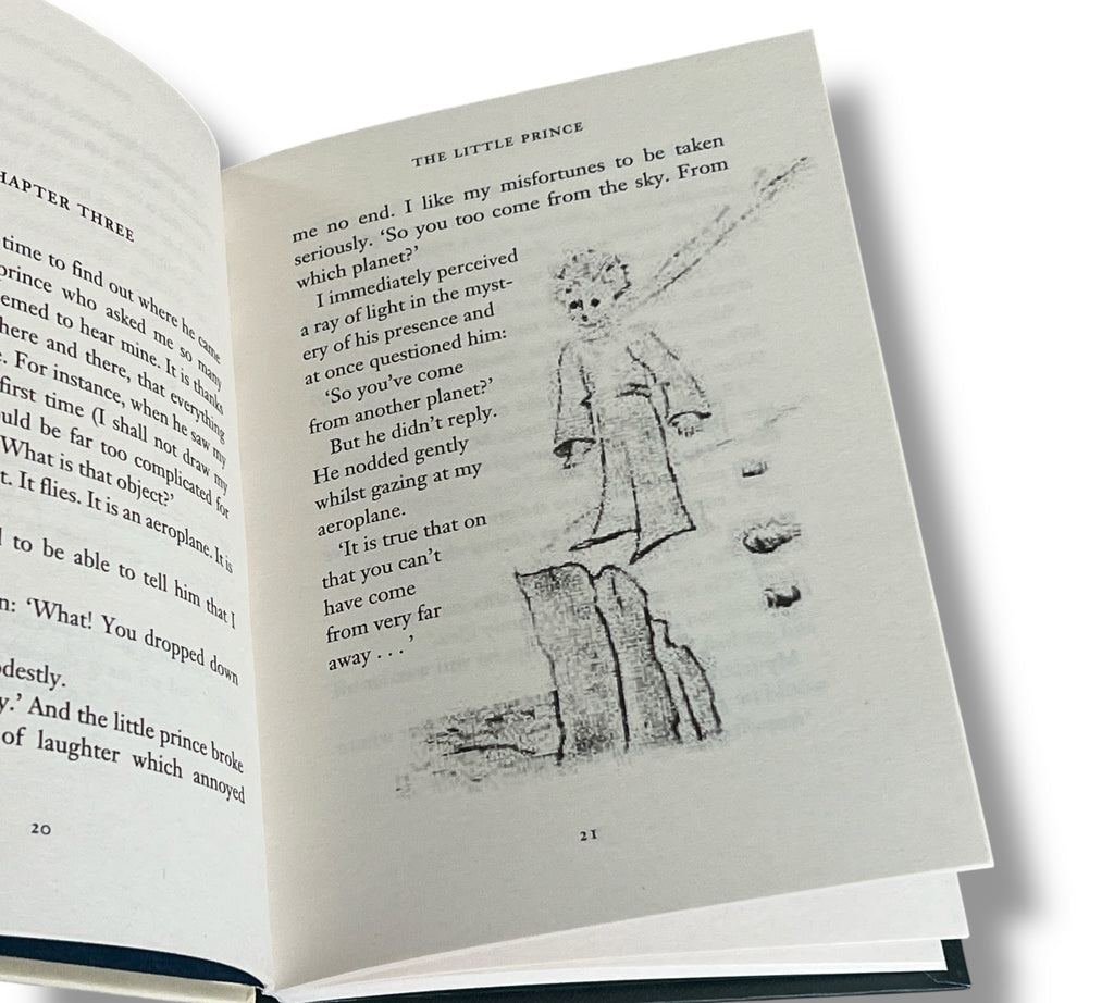 Little Prince by Antoine de Saint-Exupery - Collector’s Edition - Compact Illustrated Hardcover