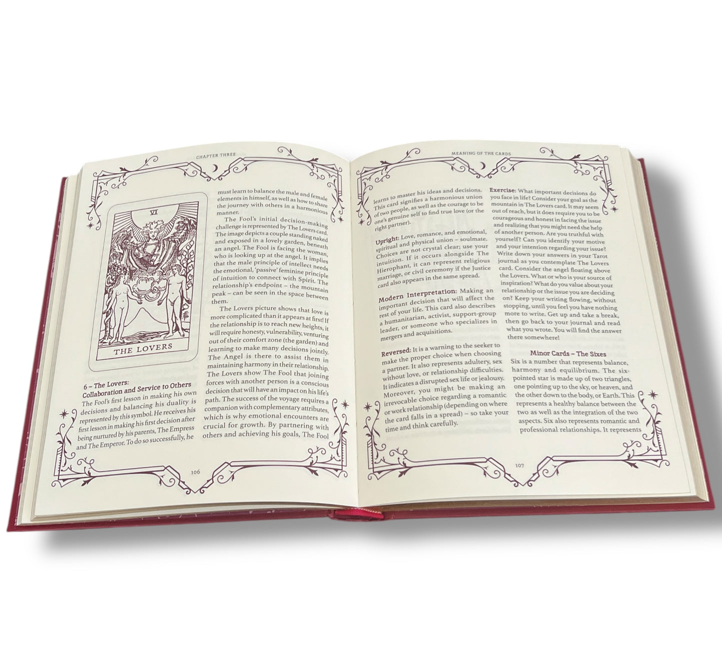 The Book of Tarot by Sahar Huneidi-Palmer - Hardcover with Gilded Page Edges