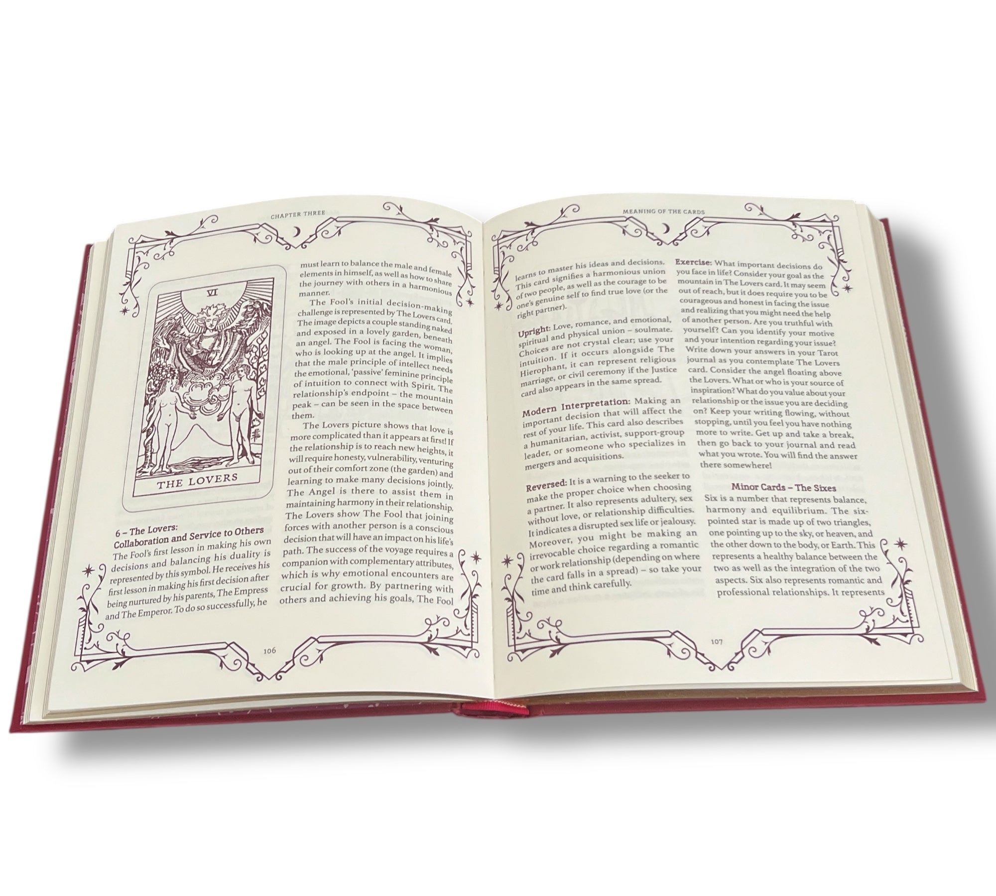 The Book of Tarot by Sahar Huneidi-Palmer - Hardcover with Gilded Page Edges