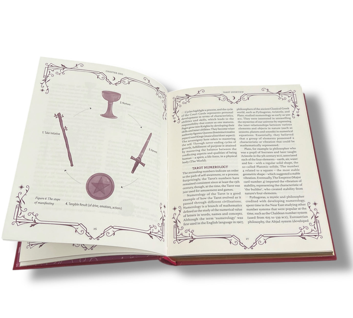 The Book of Tarot by Sahar Huneidi-Palmer - Hardcover with Gilded Page Edges