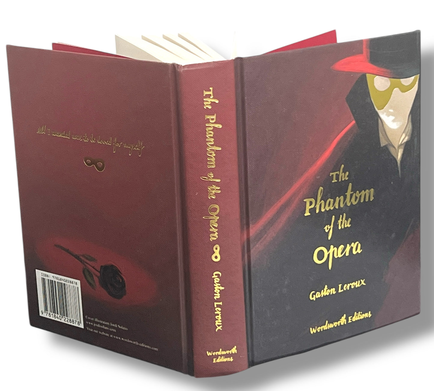 Phantom of the Opera by Gaston Leroux - Collector’s Edition - Compact Hardcover