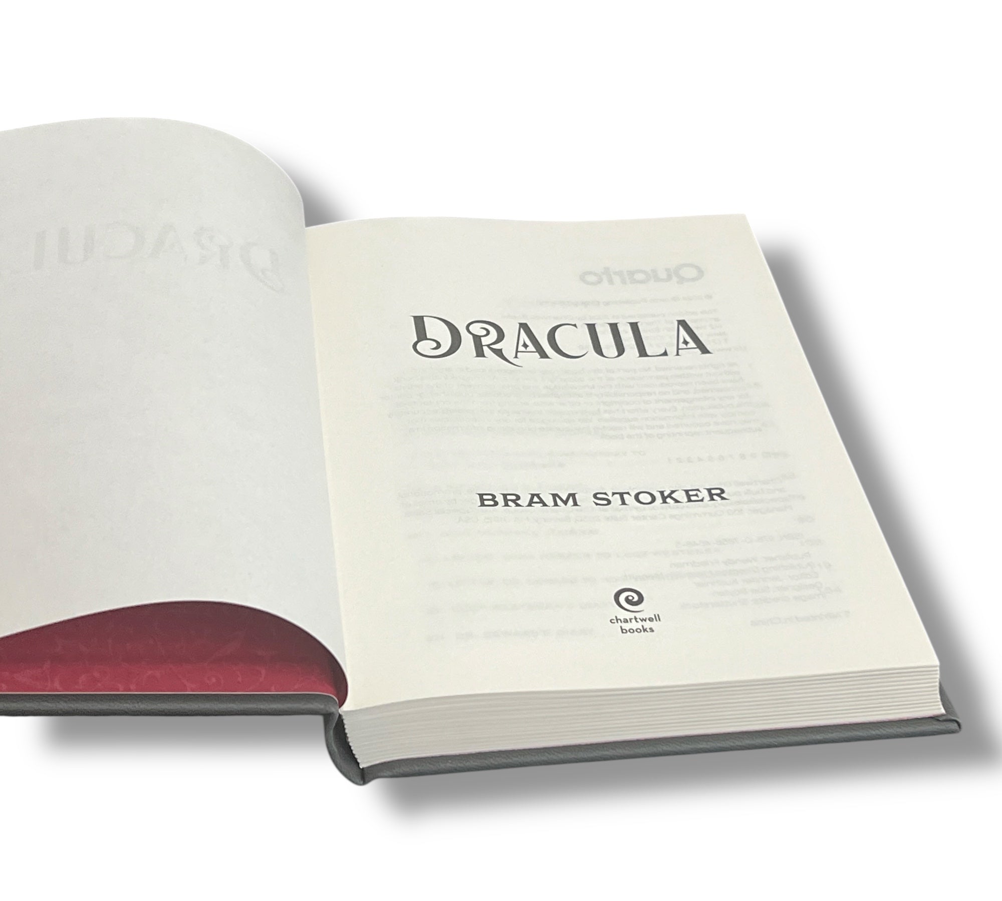 Dracula by Bram Stoker - Deluxe Faux Leather Hardcover