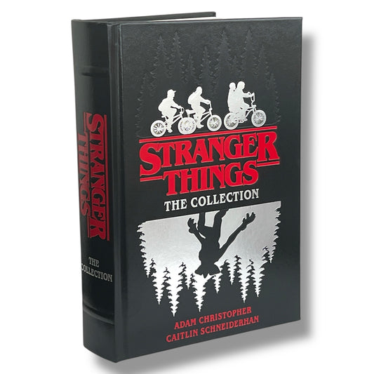 Stranger Things The Collection by Caitlin Schneiderhan, Adam Christopher - Collectible Leather Bound Hardcover (Copy)