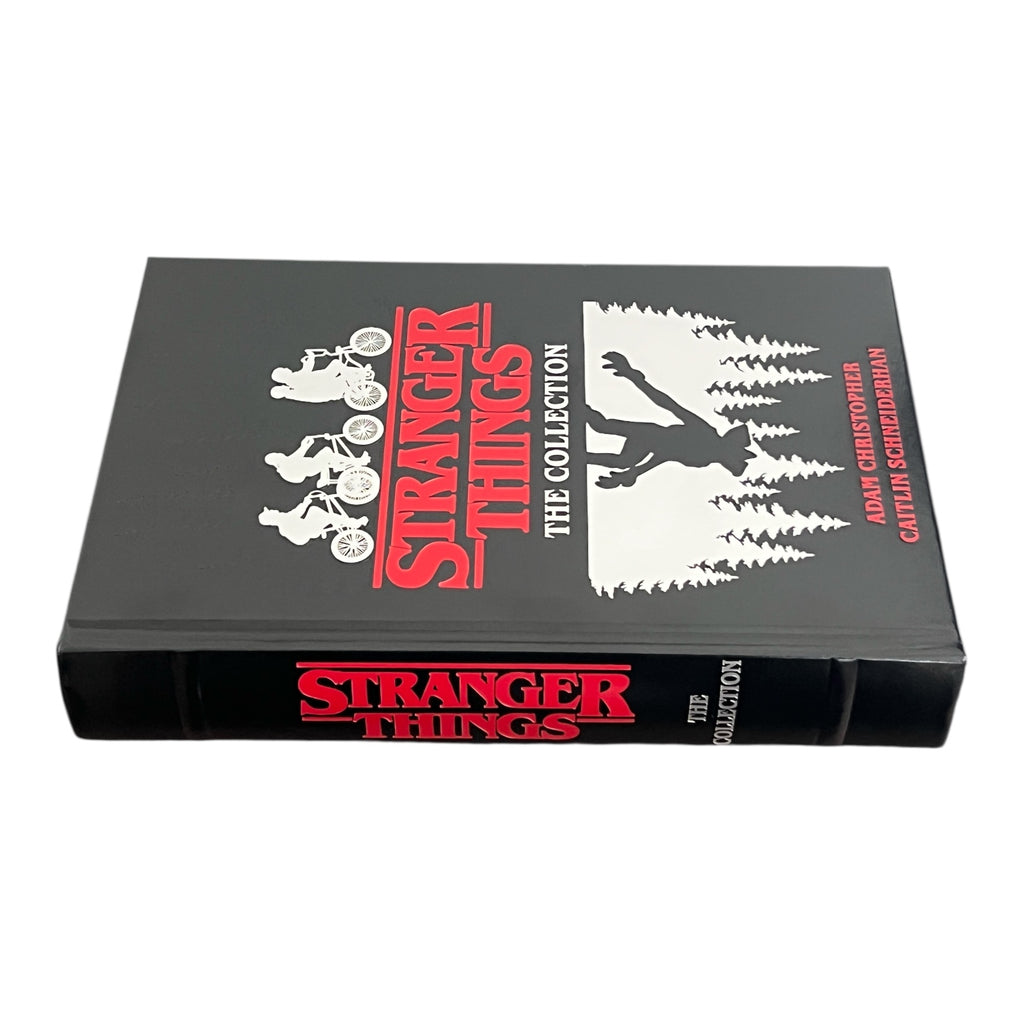 Stranger Things The Collection by Caitlin Schneiderhan, Adam Christopher - Collectible Leather Bound Hardcover (Copy)