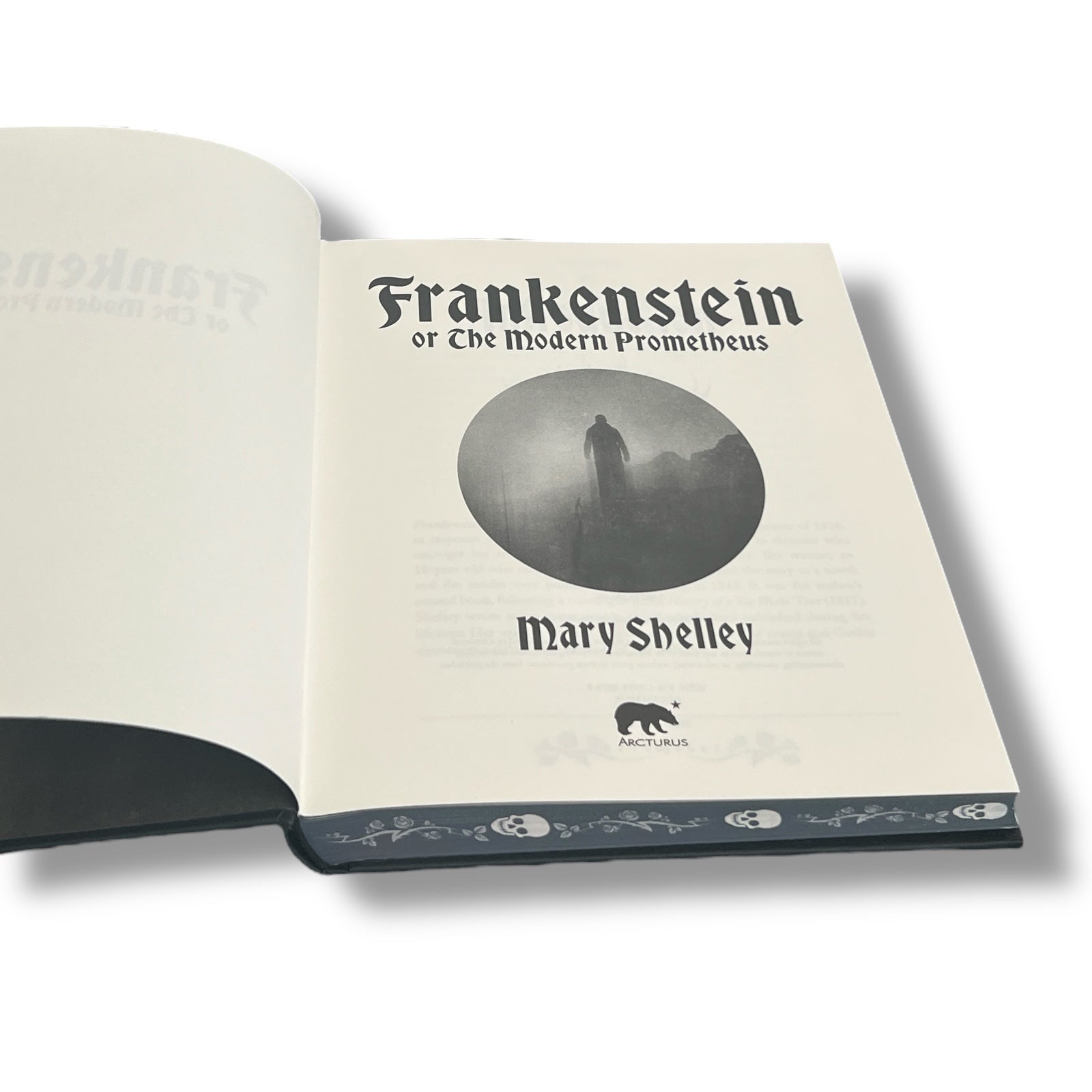 Frankenstein by Mary Shelley - Deluxe Hardcover Classics with Painted Edges