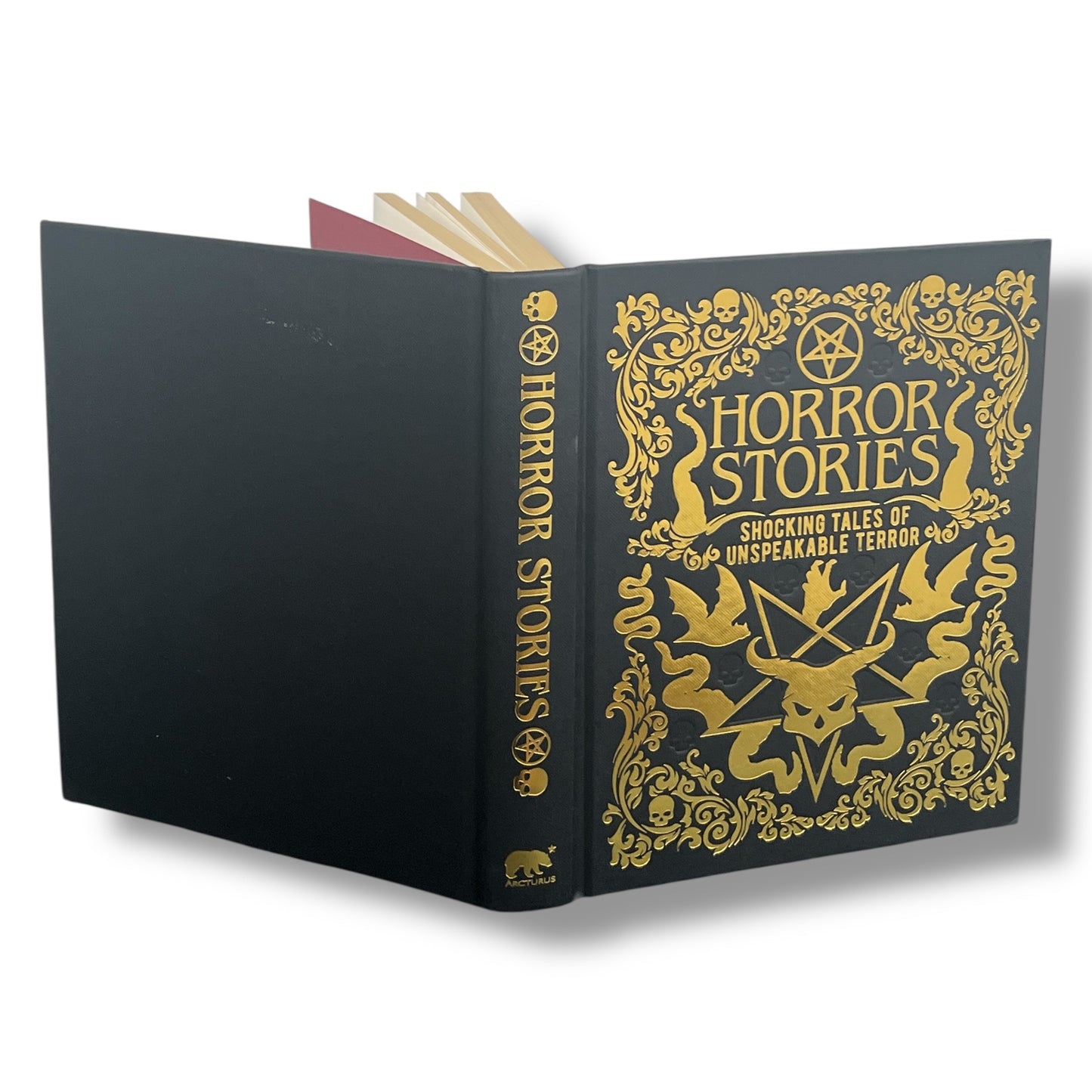 Horror Stories: Shocking Tales of Unspeakable Terror - Luxury Gilded Hardcover