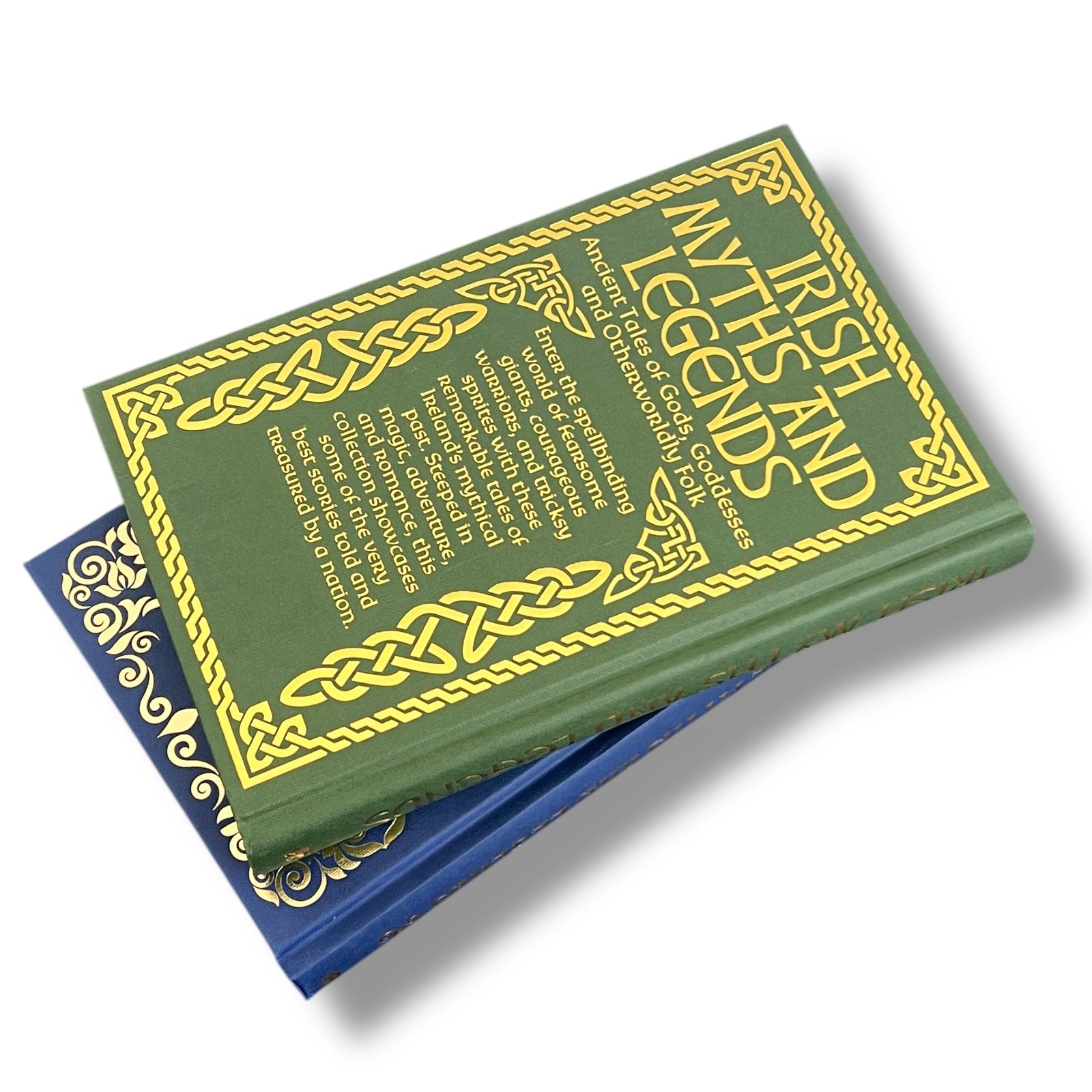 2-Book Set: Irish Myths and Norse Myths - Clothbound Hardcover - Painted Edges