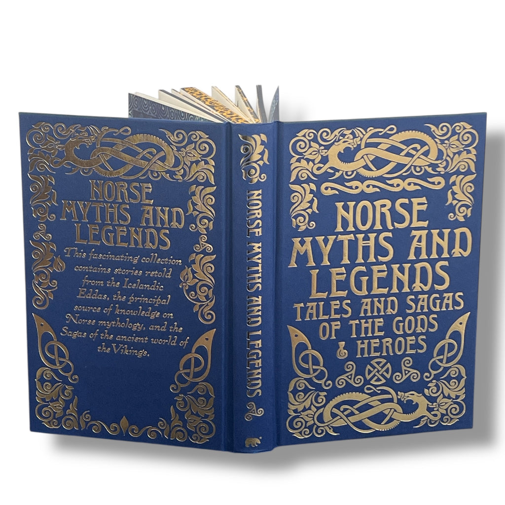 Norse Myths and Legends - Clothbound Hardcover - Painted Edges