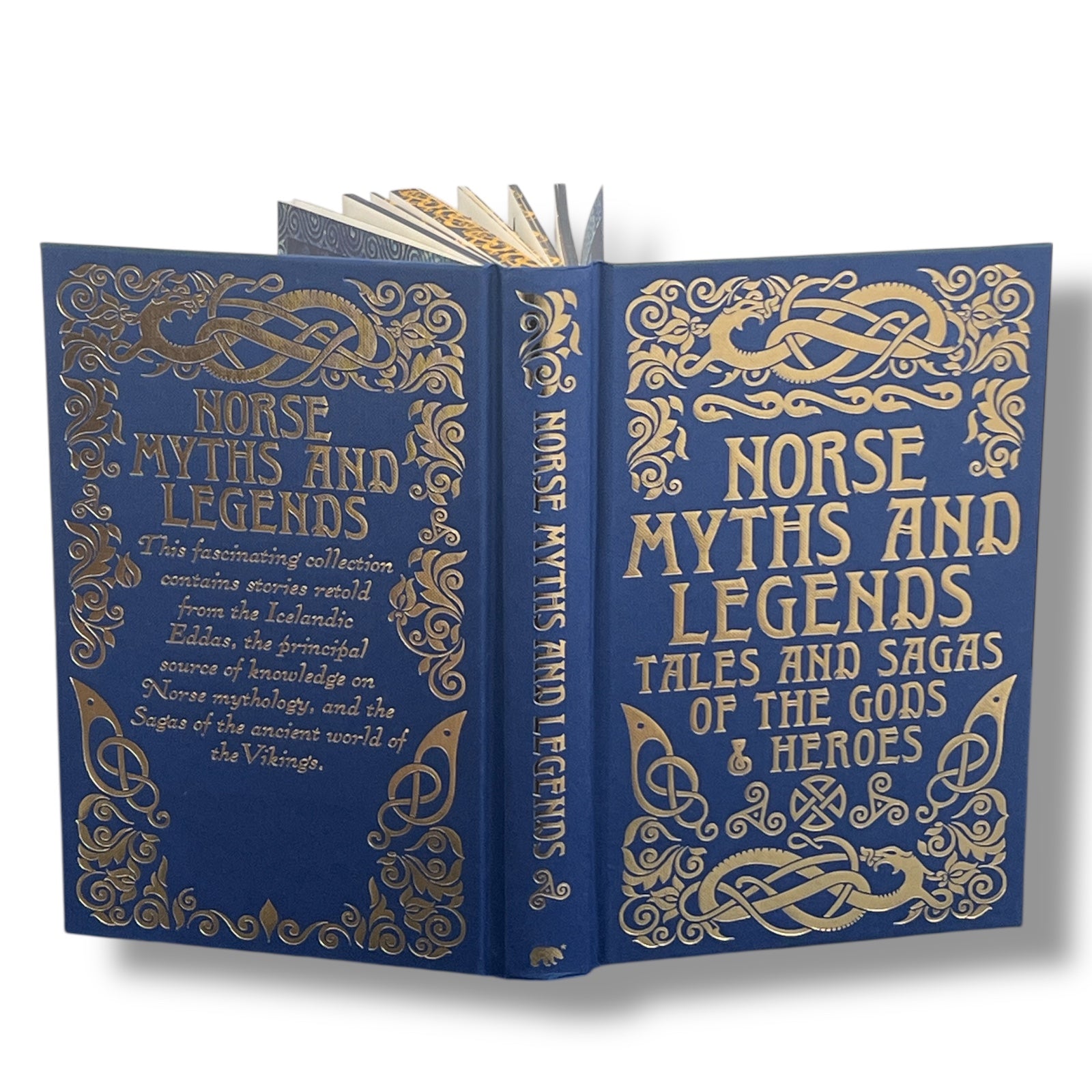 Norse Myths and Legends - Clothbound Hardcover - Painted Edges