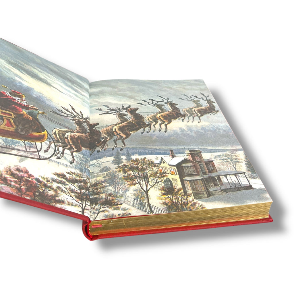 Very Merry Christmas Treasury Tales Christmas Carol  - Collectible Leather Bound Hardcover