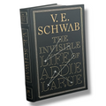 The Invisible Life of Addie LaRue by V. E. Schwab - Collectible Leather Bound Hardcover