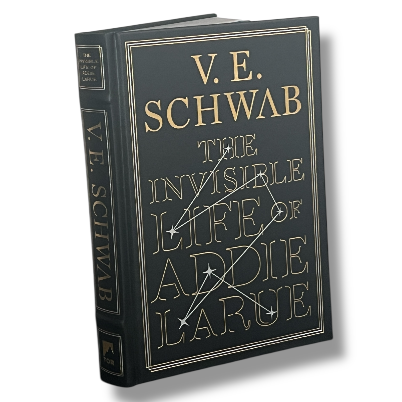 The Invisible Life of Addie LaRue by V. E. Schwab - Collectible Leather Bound Hardcover