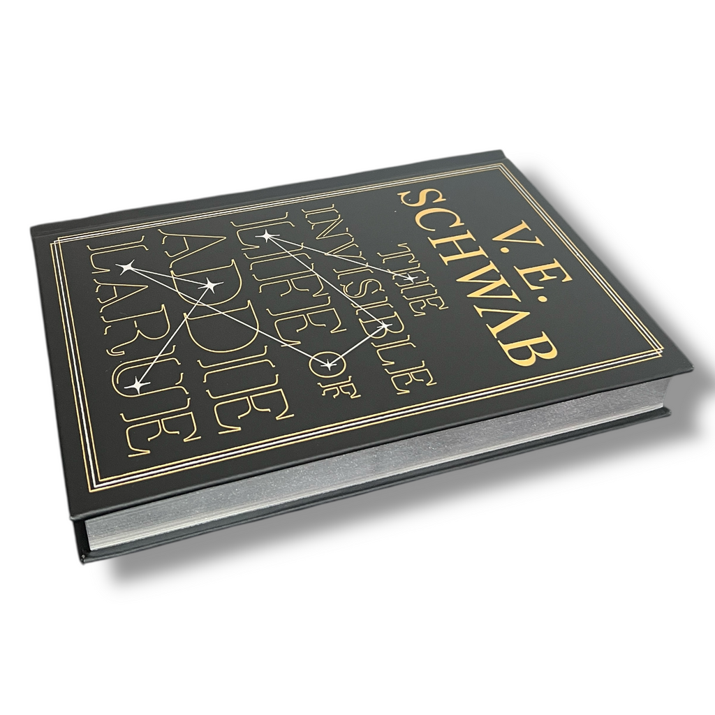 The Invisible Life of Addie LaRue by V. E. Schwab - Collectible Leather Bound Hardcover