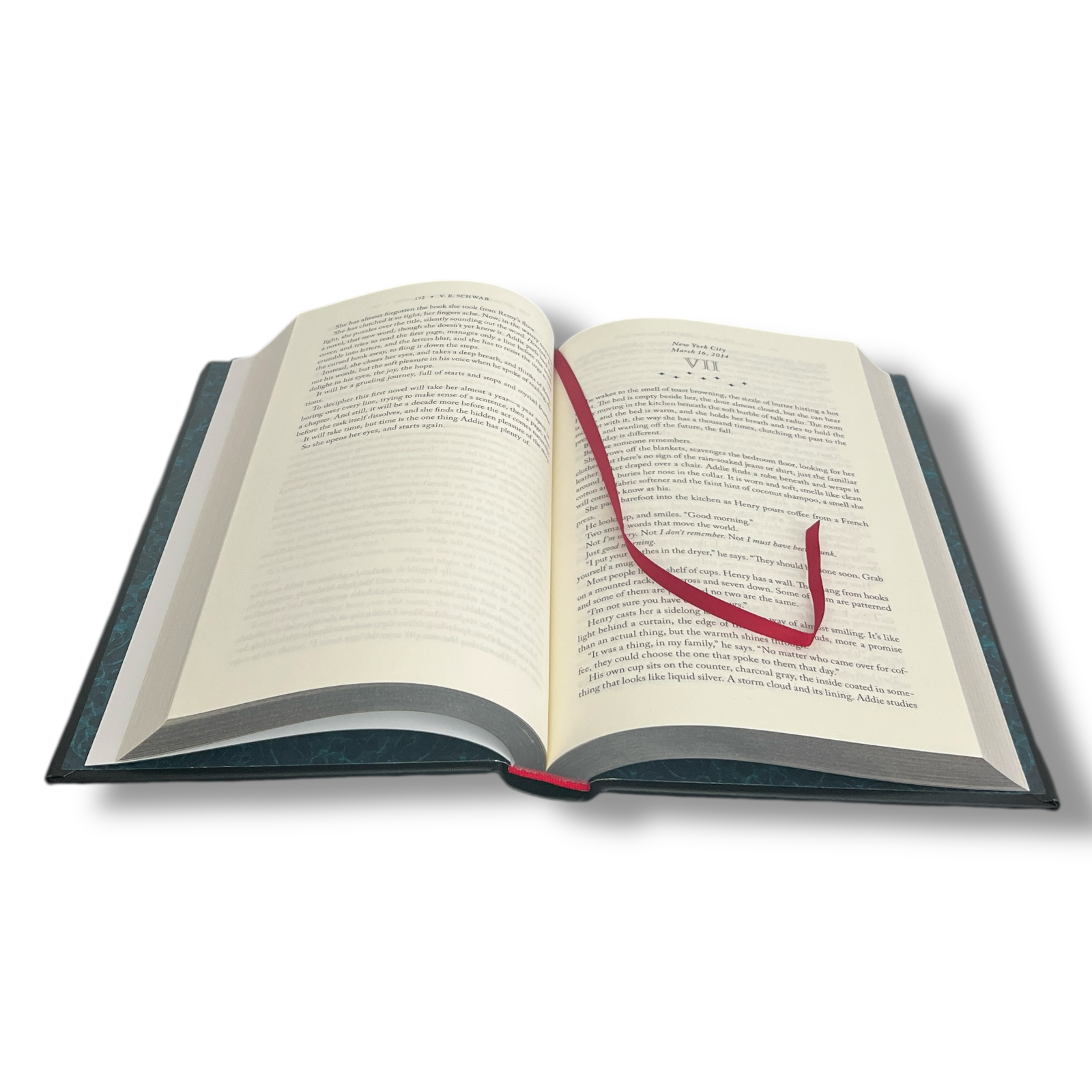 The Invisible Life of Addie LaRue by V. E. Schwab - Collectible Leather Bound Hardcover