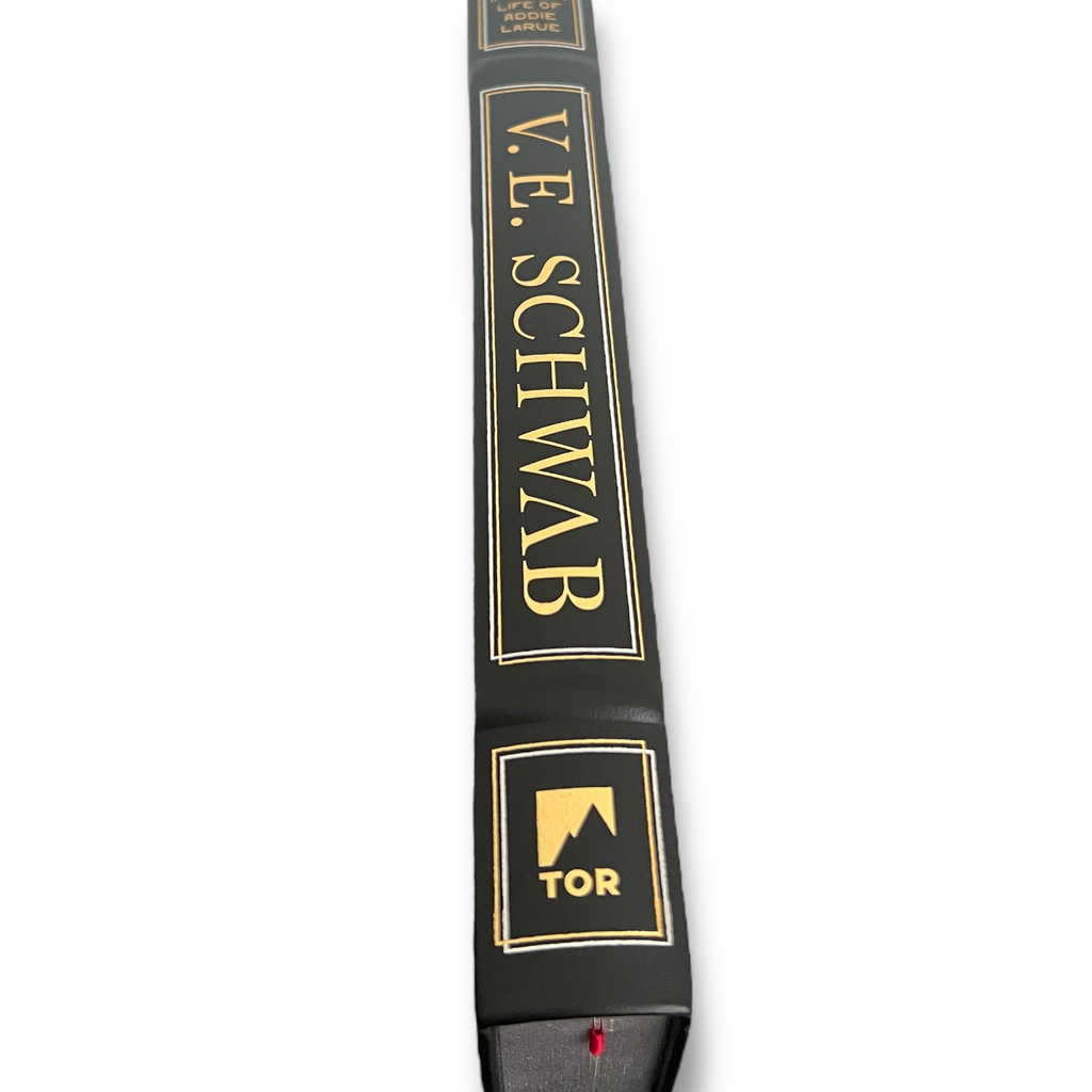 The Invisible Life of Addie LaRue by V. E. Schwab - Collectible Leather Bound Hardcover