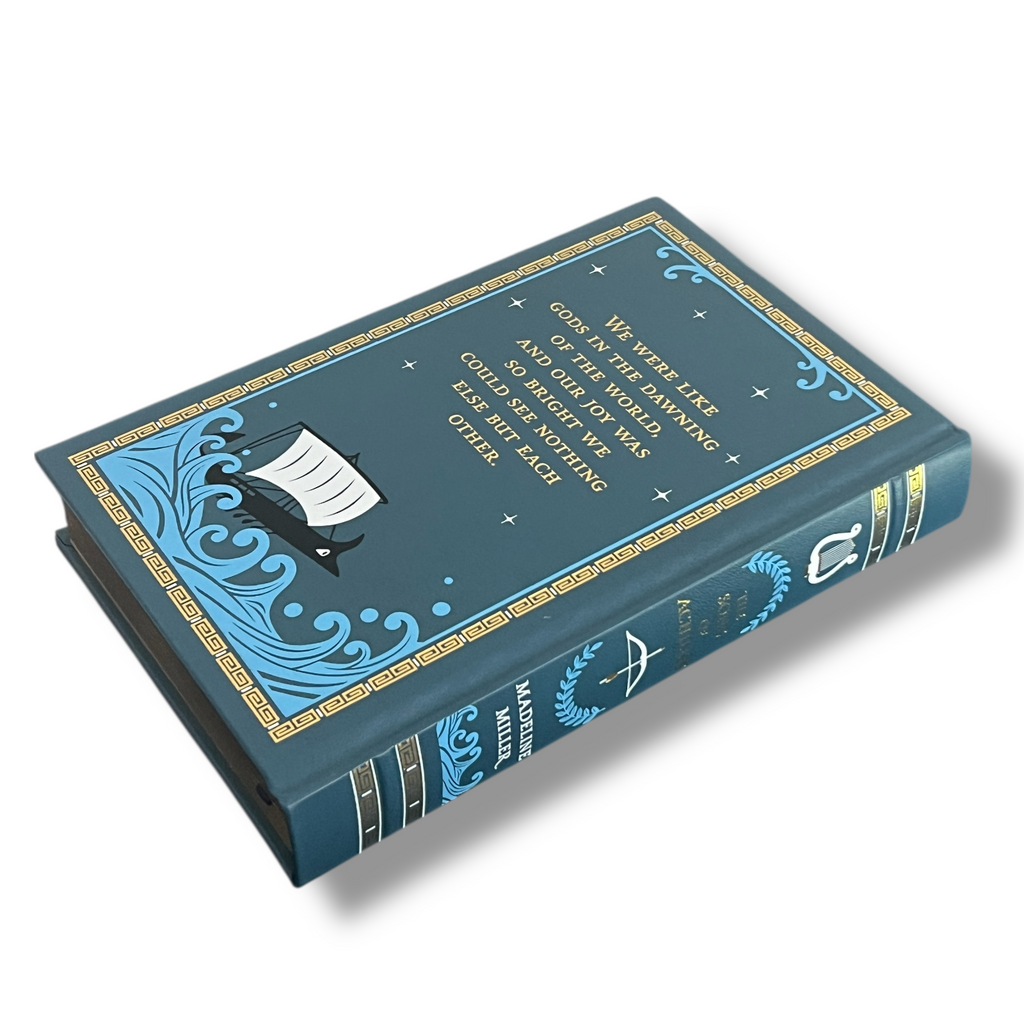 The Song of Achilles by Madeline Miller - Collectible Leather Bound Hardcover