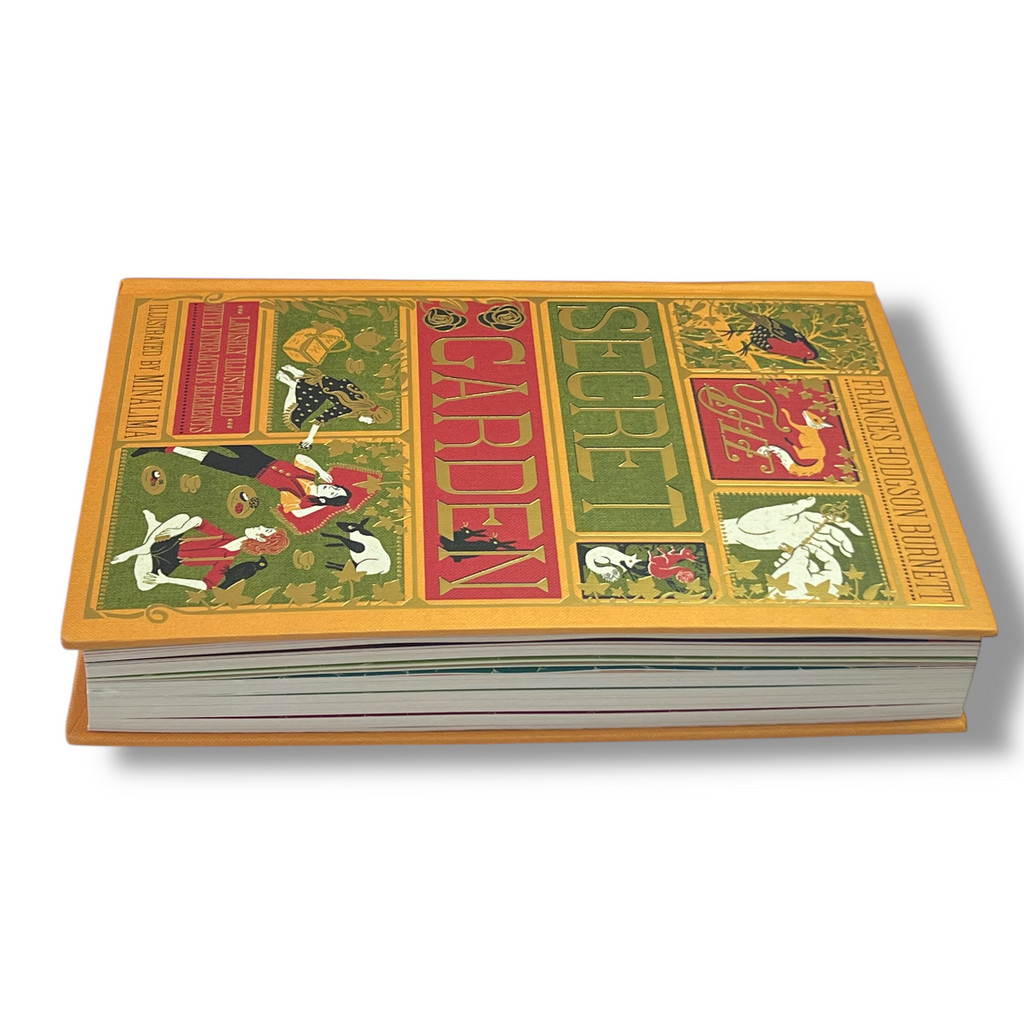 The Secret Garden by Frances Hodgson Burnett - Illustrated with Interactive Elements - Hardcover