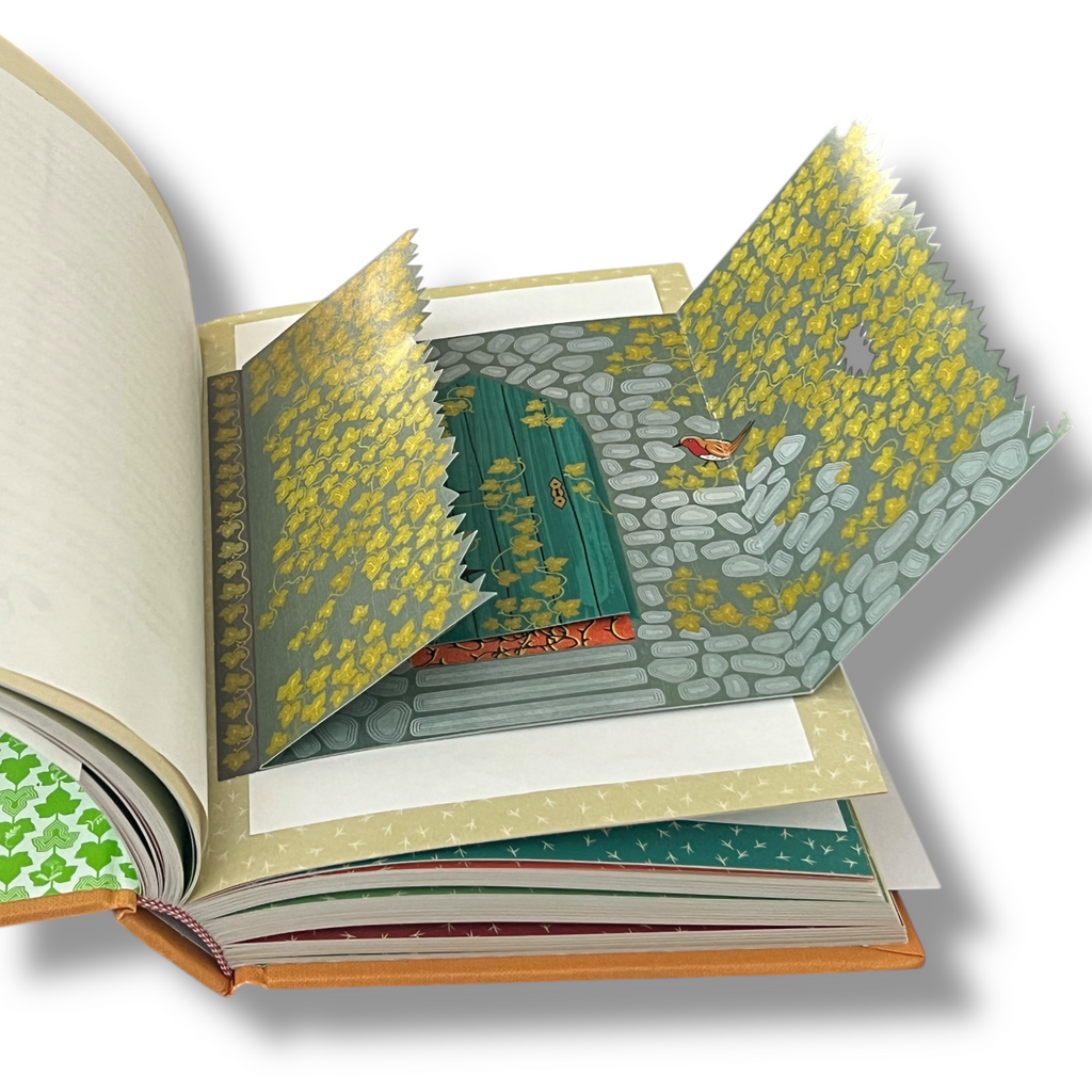 The Secret Garden by Frances Hodgson Burnett - Illustrated with Interactive Elements - Hardcover