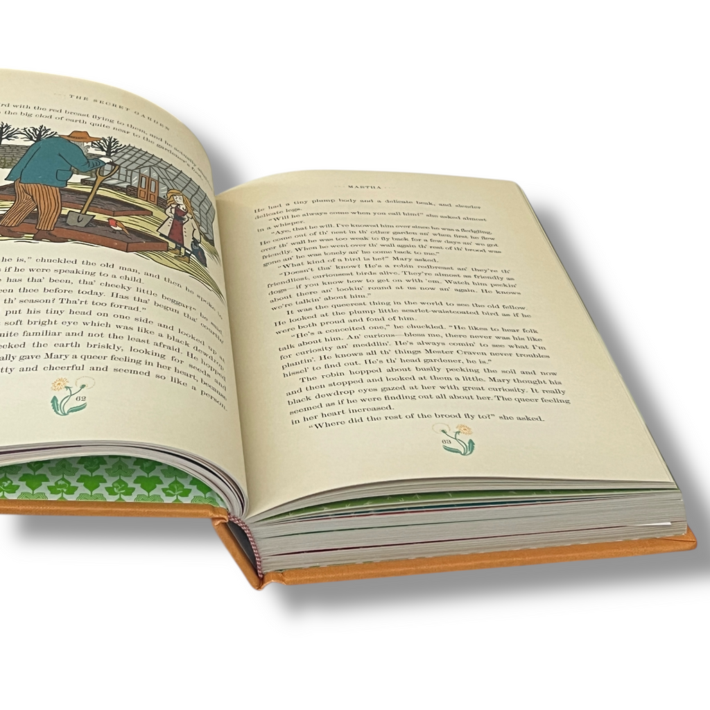 The Secret Garden by Frances Hodgson Burnett - Illustrated with Interactive Elements - Hardcover