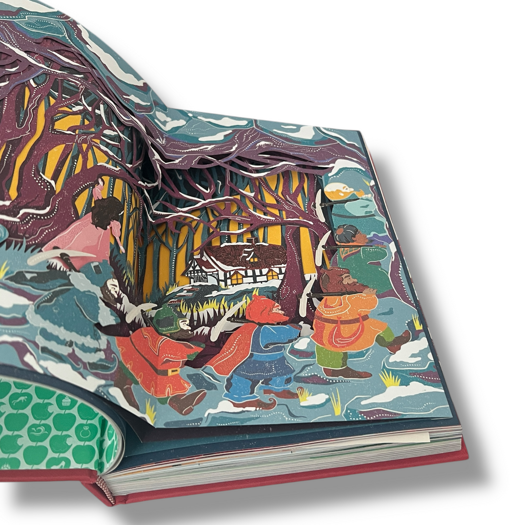 Snow White and Other Grimms' Fairy Tales - Ilustrated with Interactive Elements - Hardcover