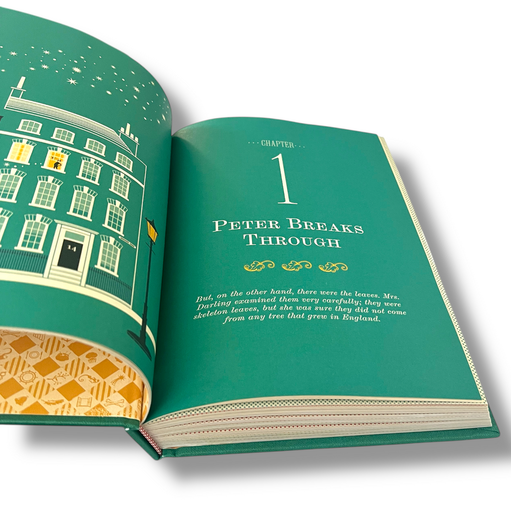 Peter Pan By J. M Barrie - Illustrated with Interactive Elements - Hardcover