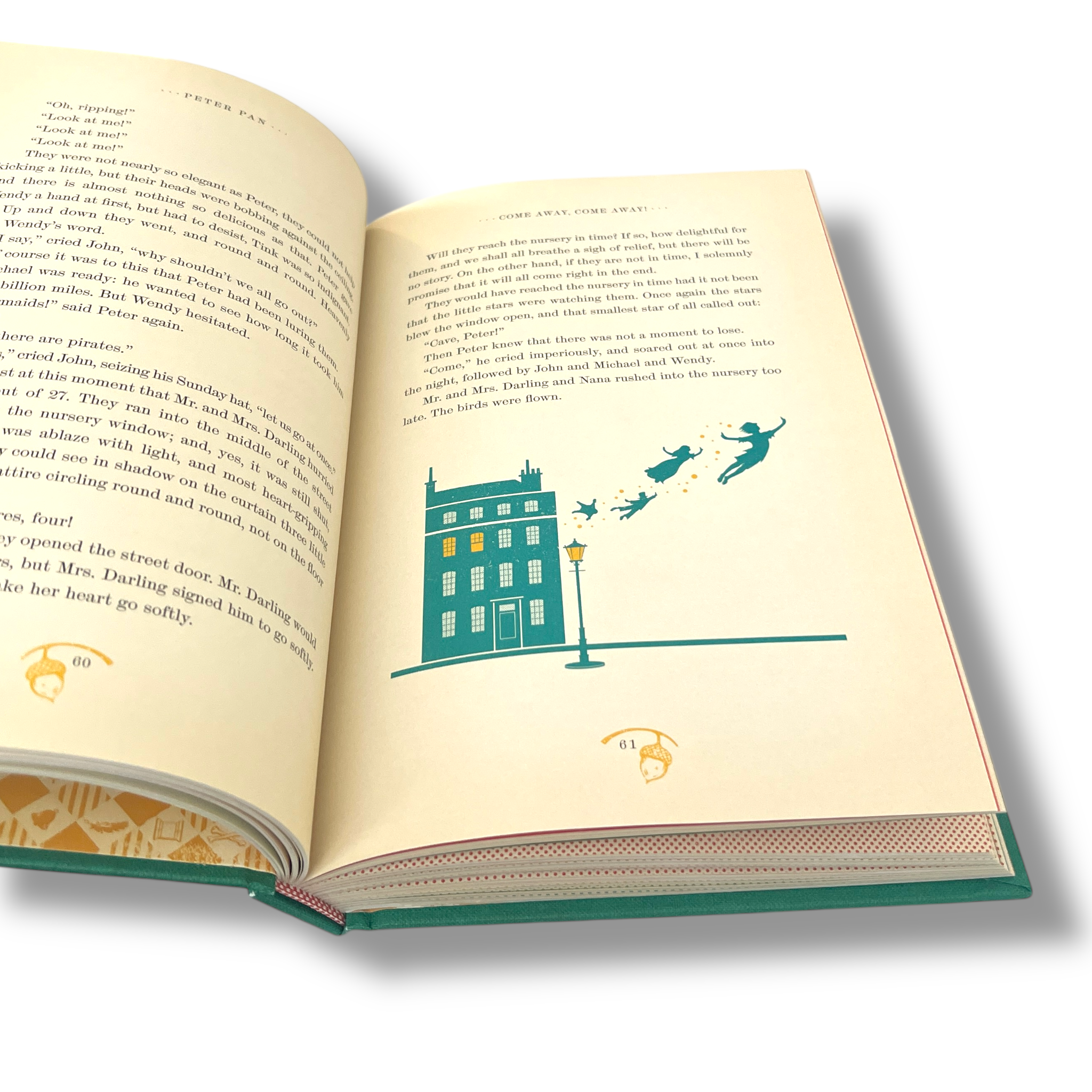 Peter Pan By J. M Barrie - Illustrated with Interactive Elements - Hardcover