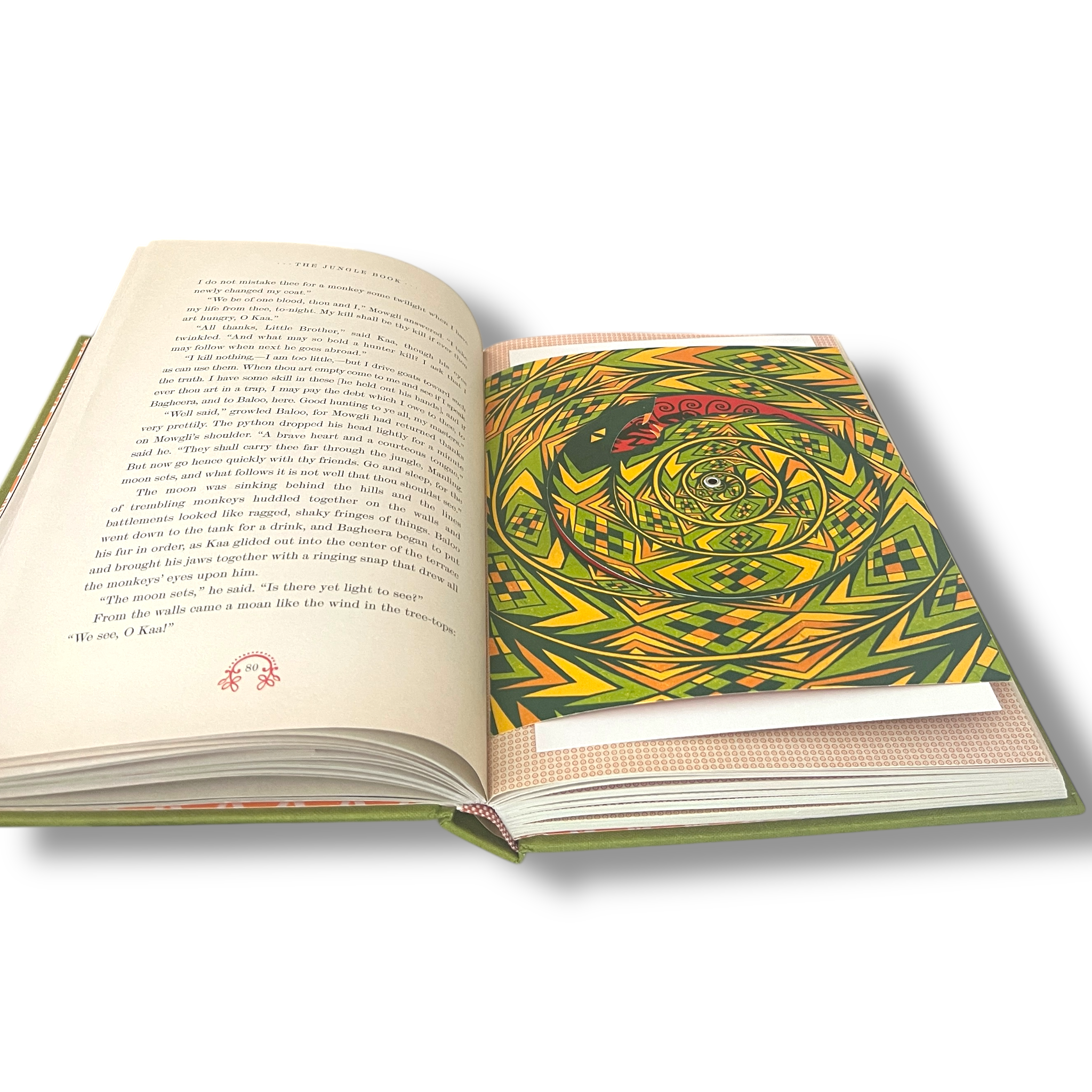 The Jungle Book by Rudyard Kipling - Collectible Illustrated with Interactive Elements - Hardcover