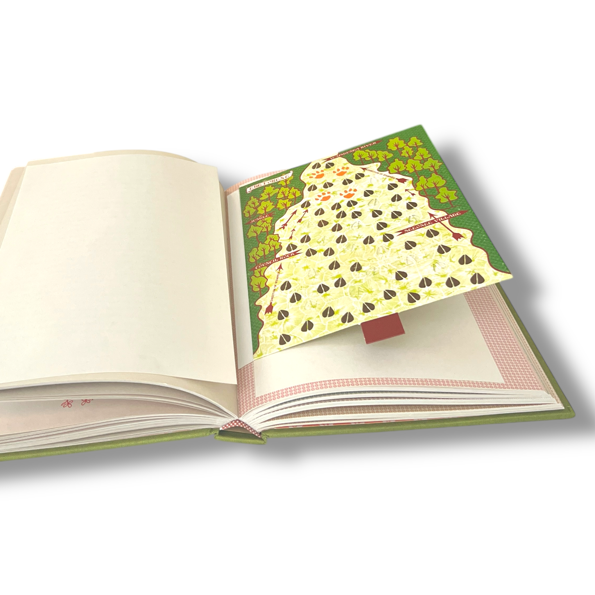 The Jungle Book by Rudyard Kipling - Collectible Illustrated with Interactive Elements - Hardcover