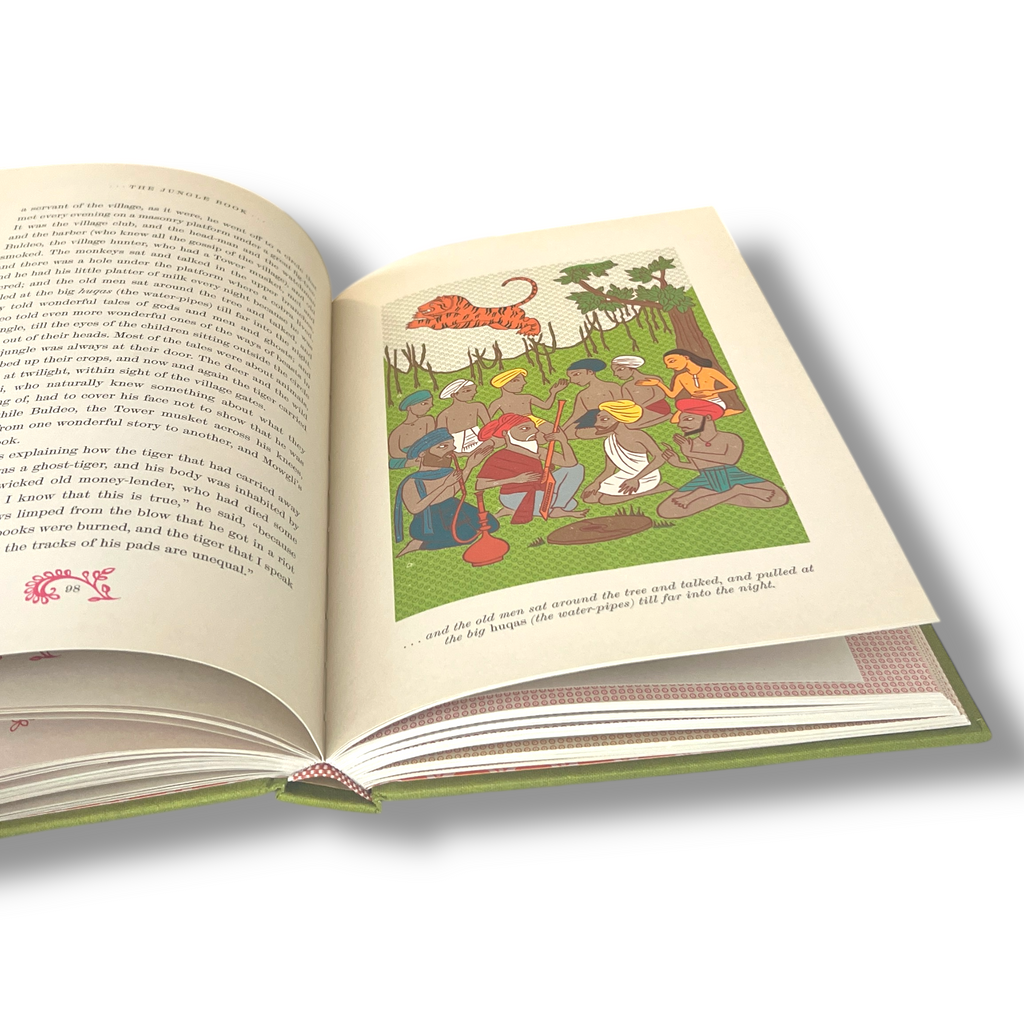 The Jungle Book by Rudyard Kipling - Collectible Illustrated with Interactive Elements - Hardcover