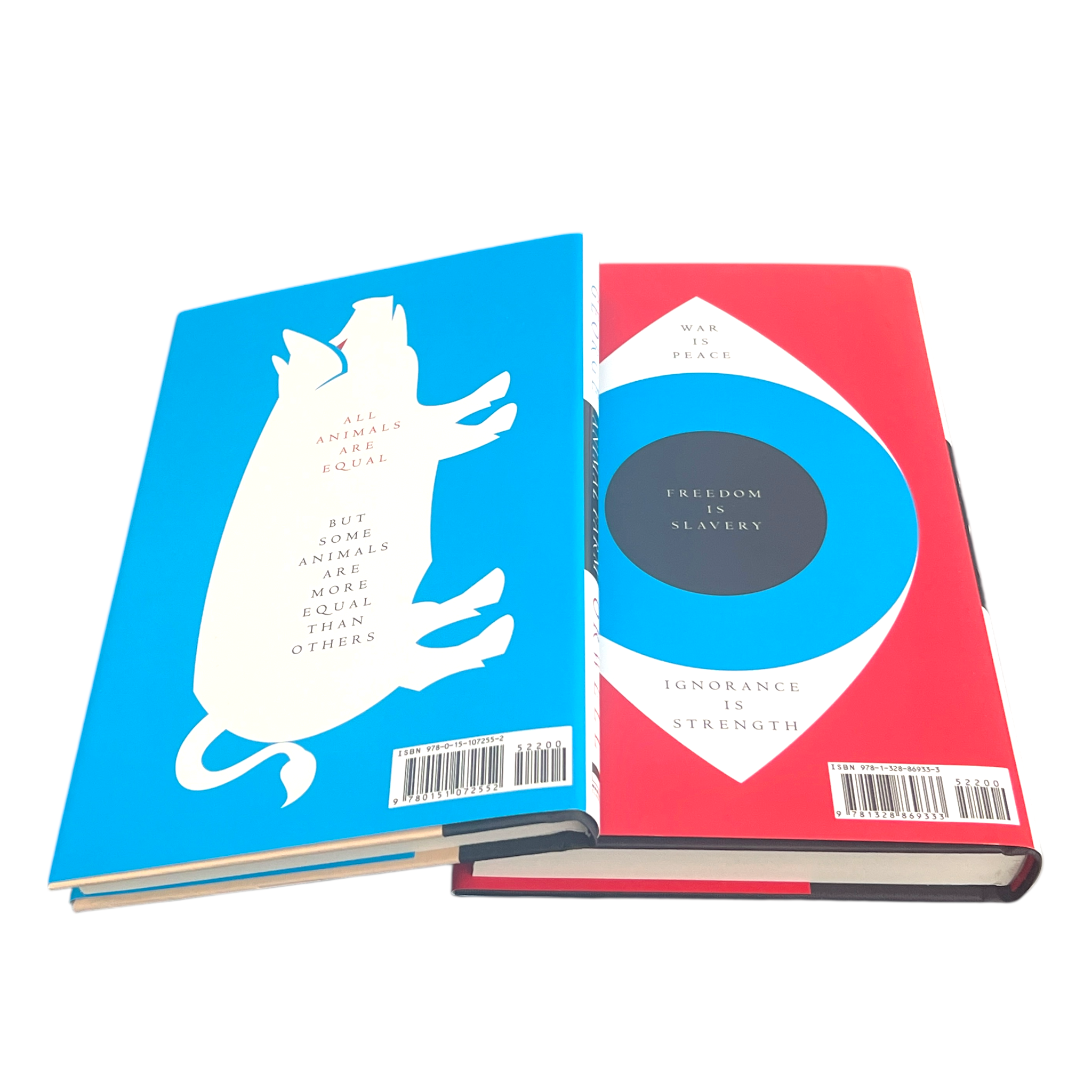 2-Book Set: 1984 Nineteen Eighty-Four & Animal Farm by GEORGE ORWELL - Special Hardcover Edition