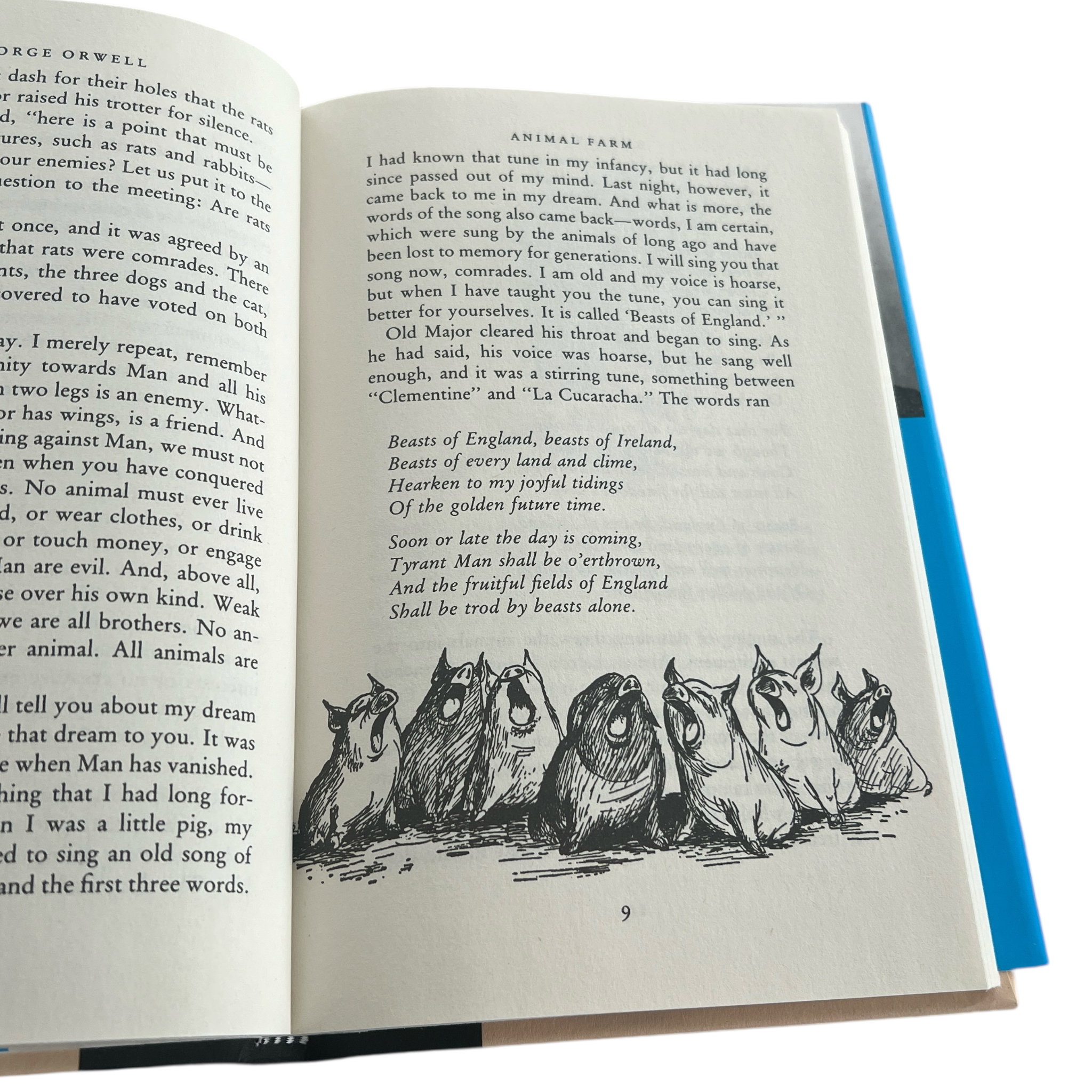 2-Book Set: 1984 Nineteen Eighty-Four & Animal Farm by GEORGE ORWELL - Special Hardcover Edition