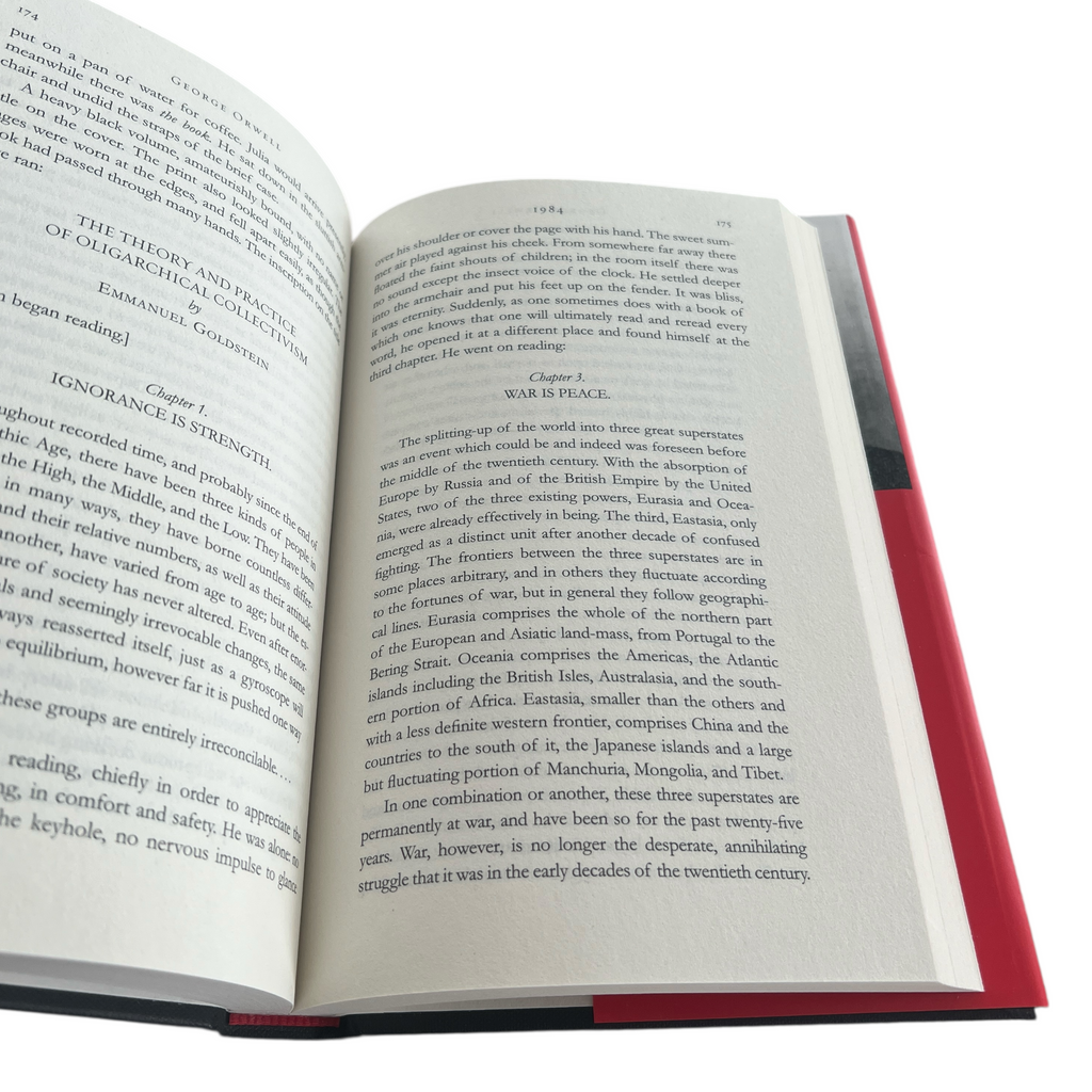 2-Book Set: 1984 Nineteen Eighty-Four & Animal Farm by GEORGE ORWELL - Special Hardcover Edition