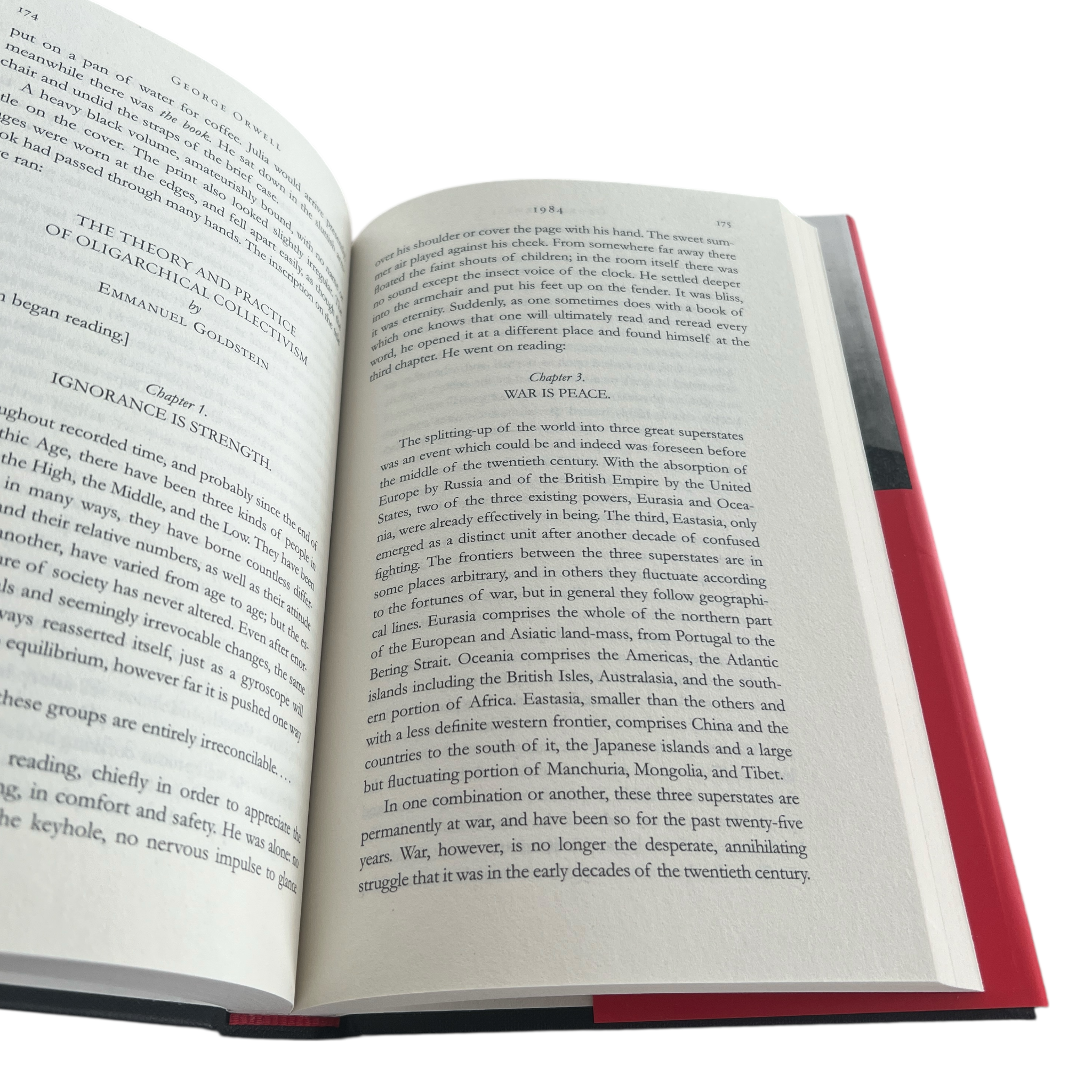 2-Book Set: 1984 Nineteen Eighty-Four & Animal Farm by GEORGE ORWELL - Special Hardcover Edition