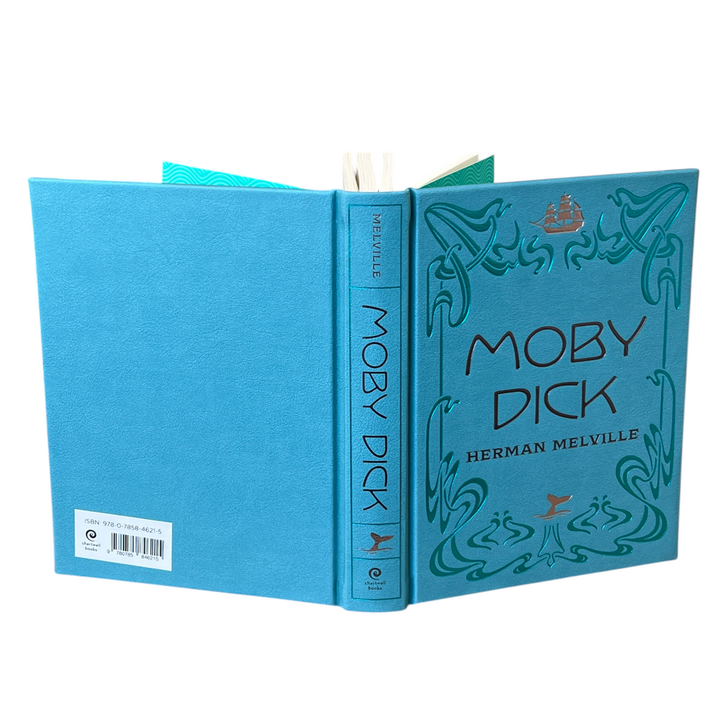 Moby Dick by Herman Melville - Collectible Faux Leather Deluxe Hardcover