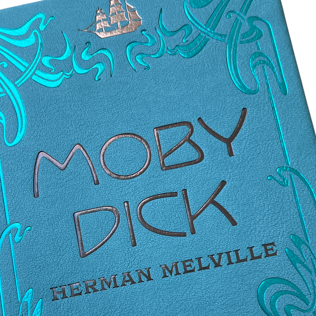Moby Dick by Herman Melville - Collectible Faux Leather Deluxe Hardcover