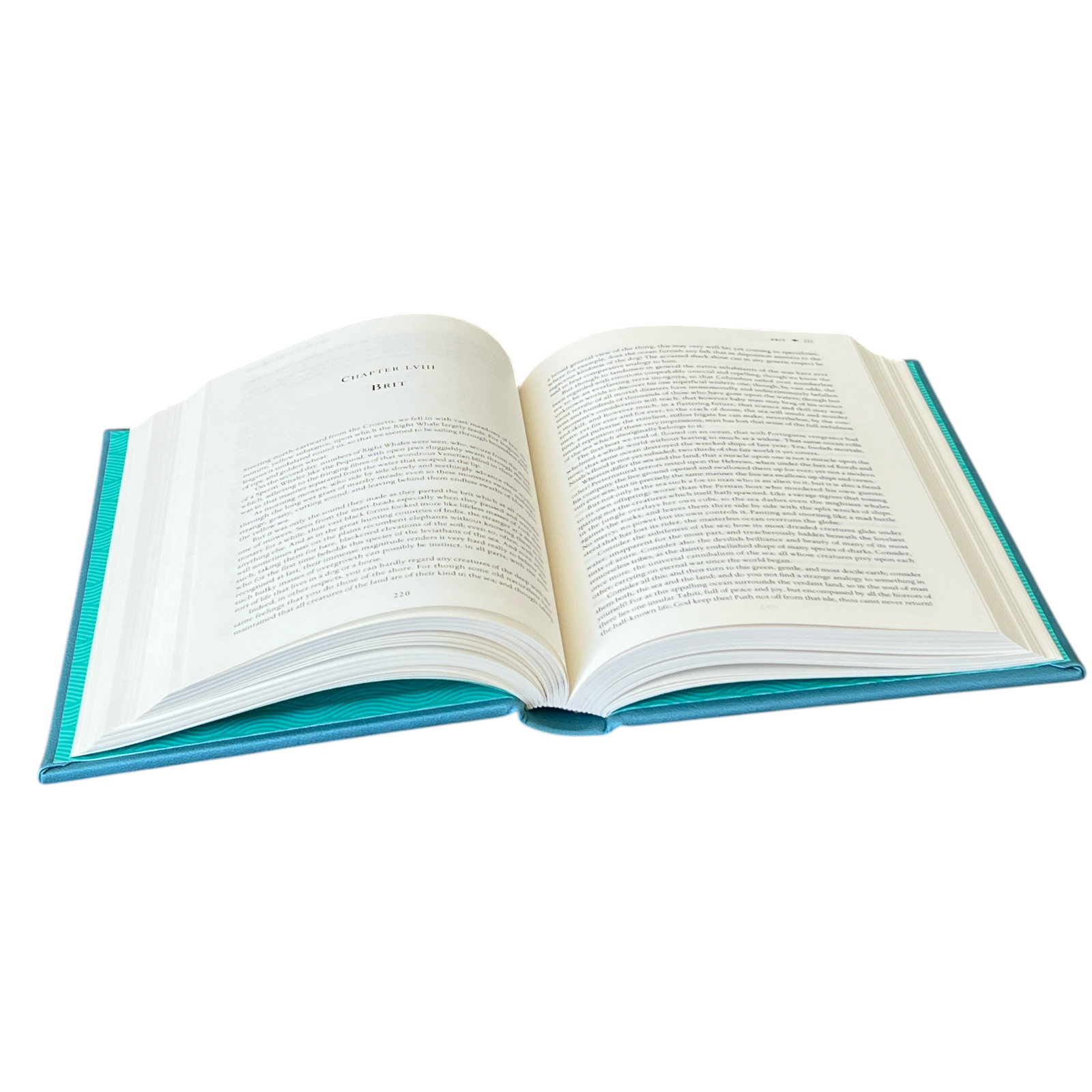 Moby Dick by Herman Melville - Collectible Faux Leather Deluxe Hardcover