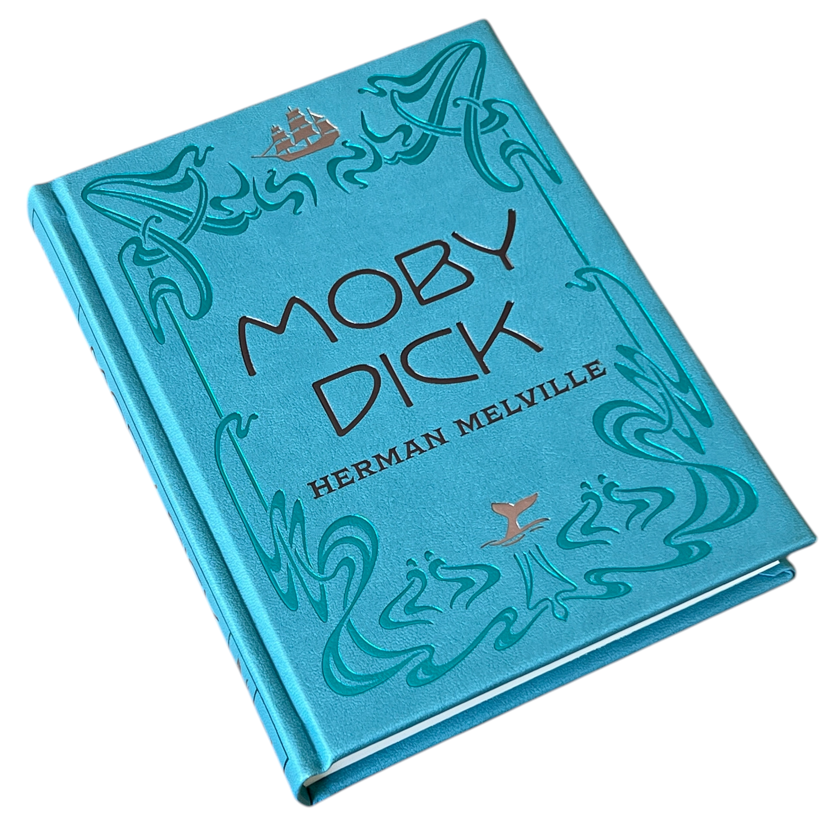 Moby Dick by Herman Melville - Collectible Faux Leather Deluxe Hardcover