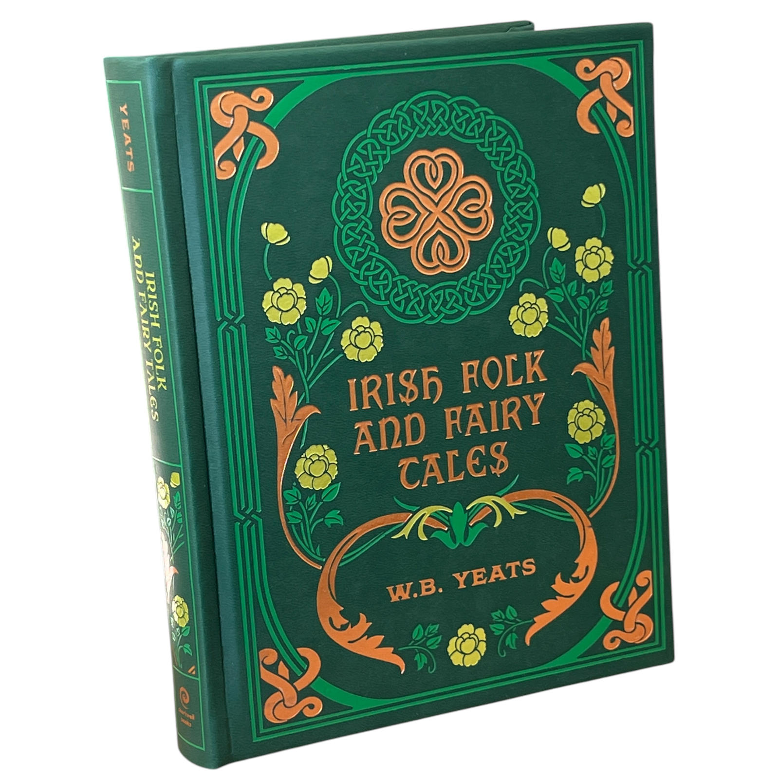 Irish Folk and Fairy Tales by W B Yeats - Faux Leather Deluxe Hardcover