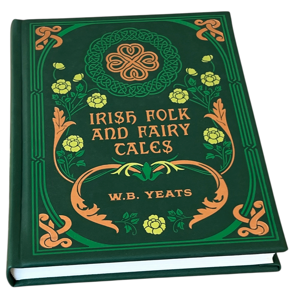 Irish Folk and Fairy Tales by W B Yeats - Faux Leather Deluxe Hardcover