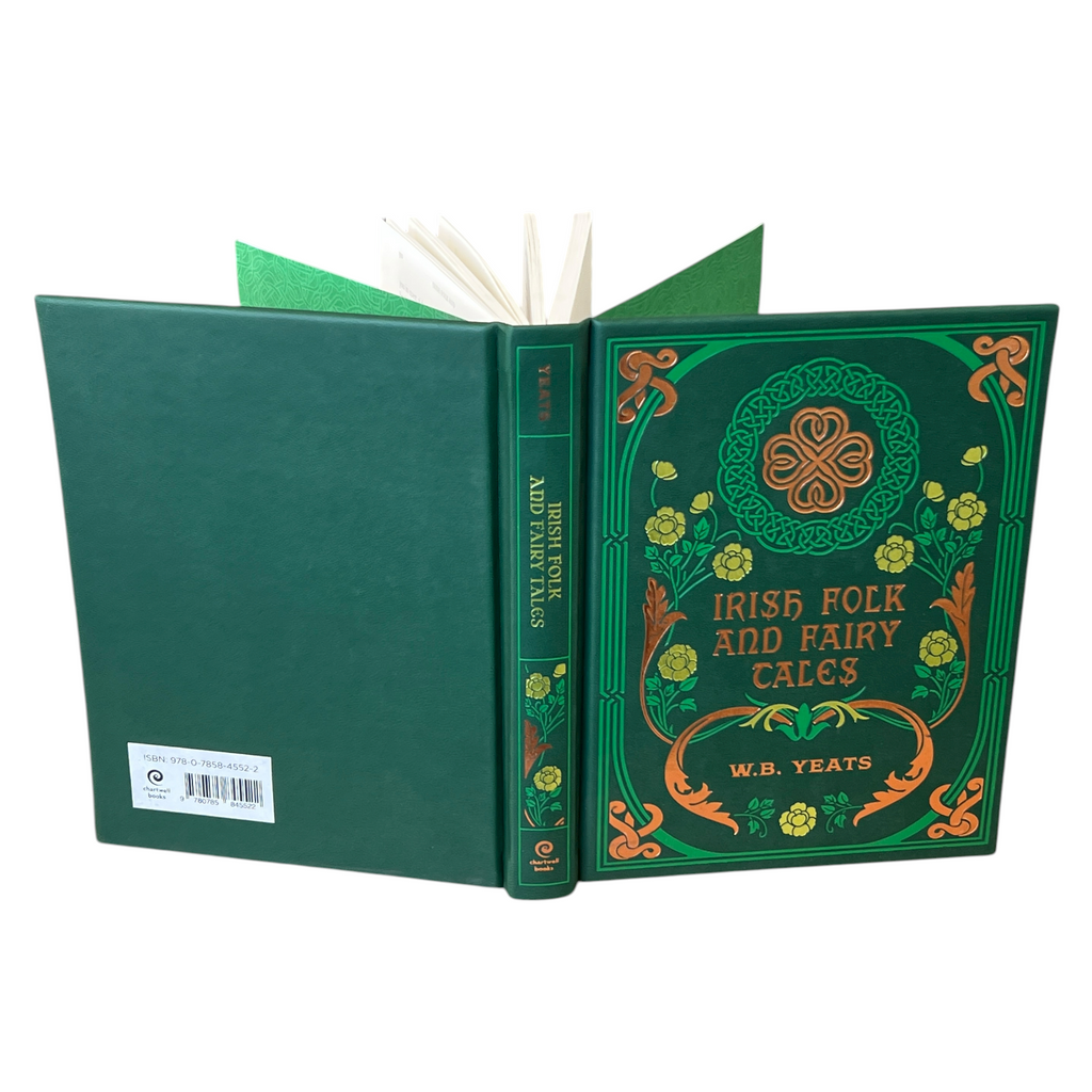 Irish Folk and Fairy Tales by W B Yeats - Faux Leather Deluxe Hardcover