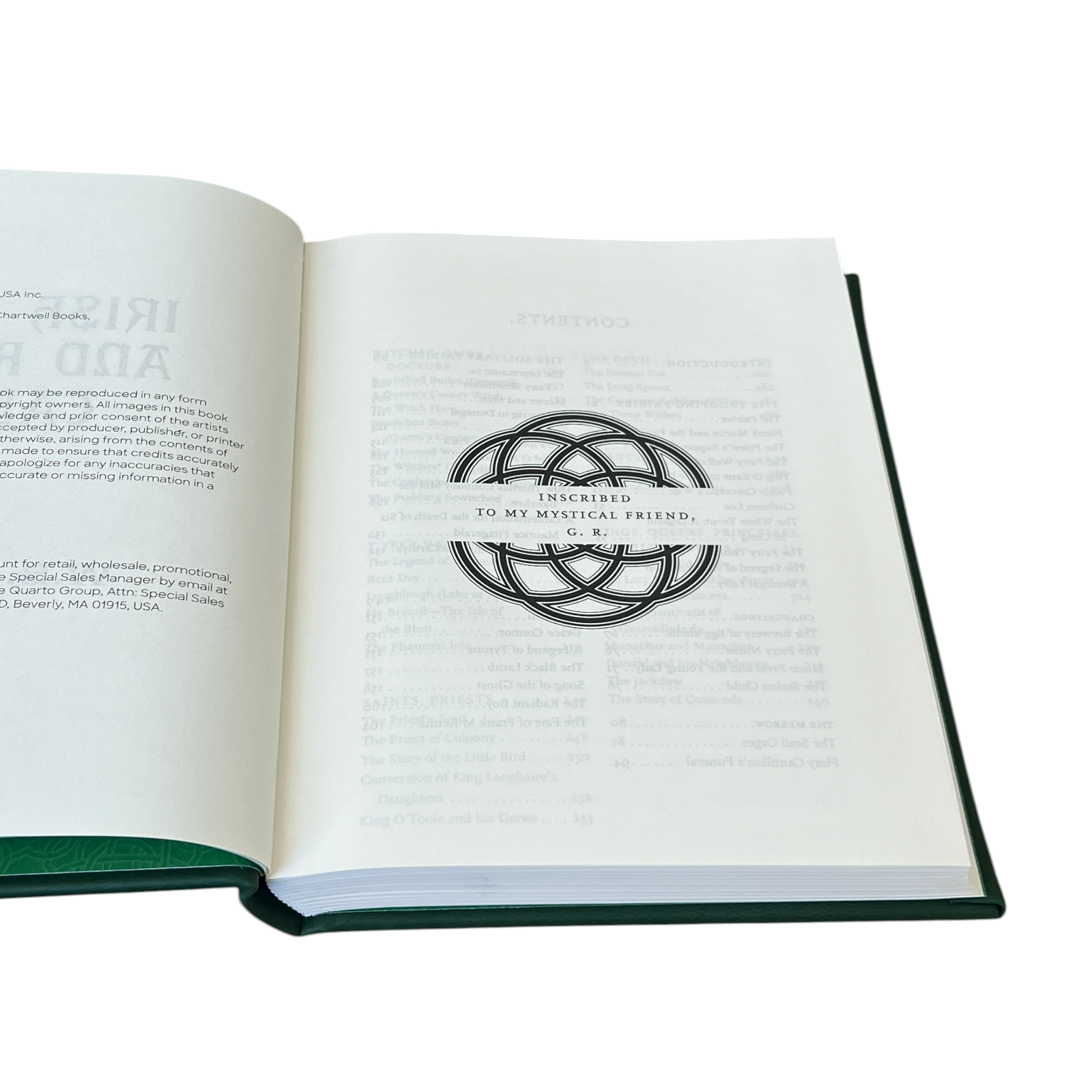 Irish Folk and Fairy Tales by W B Yeats - Faux Leather Deluxe Hardcover