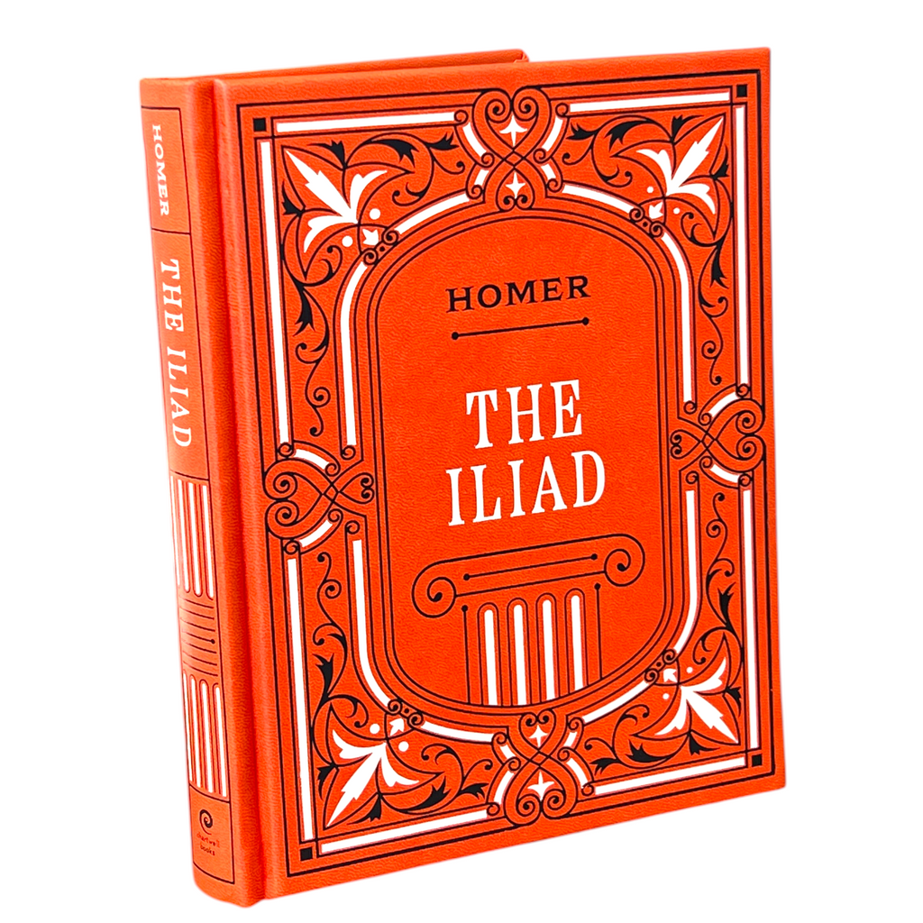 The Iliad by Homer - Collectible Faux Leather Deluxe Hardcover
