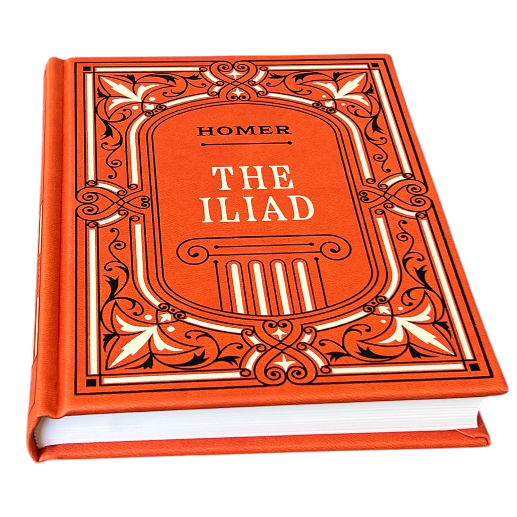 The Iliad by Homer - Collectible Faux Leather Deluxe Hardcover