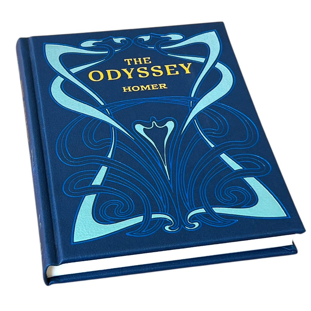 The Odyssey by Homer - Collectible Faux Leather Deluxe Hardcover