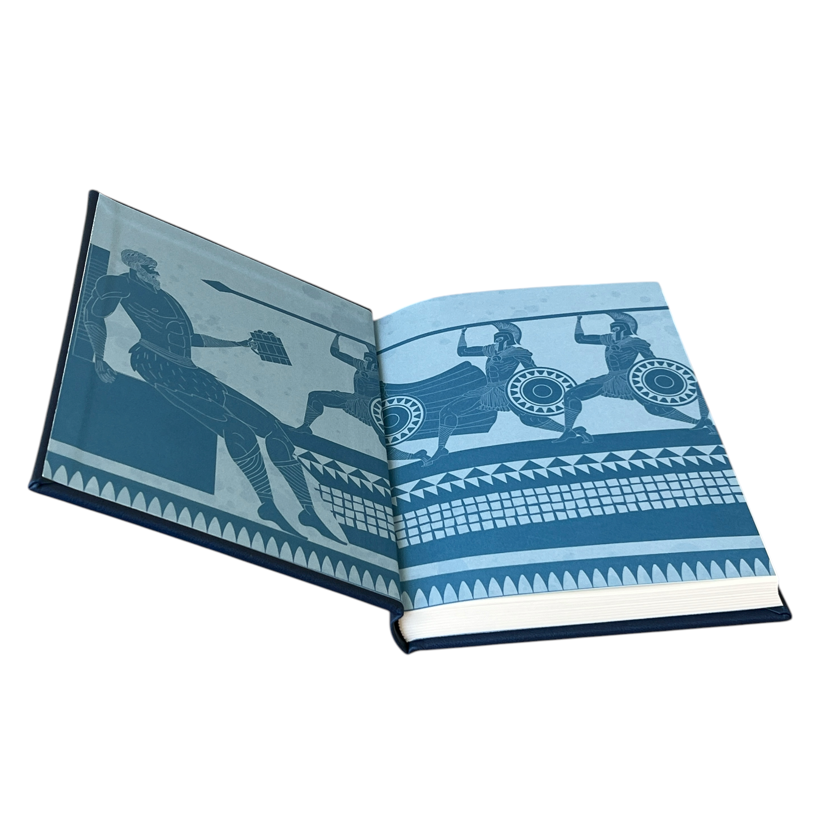 2-Book Set: The Iliad & Odyssey by Homer - Collectible Faux Leather Deluxe Hardcover