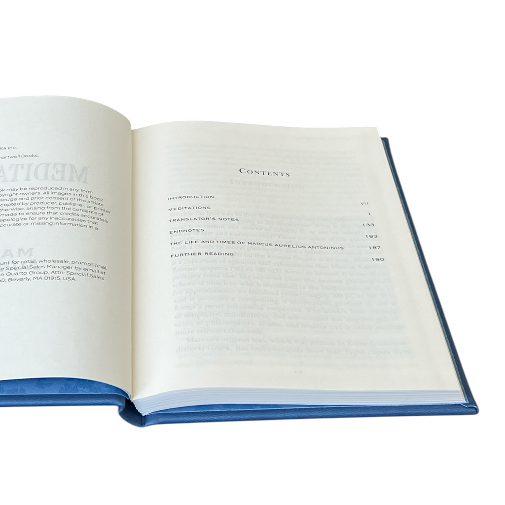 Meditations by Marcus Aurelius - Collectible Faux Leather Deluxe Hardcover