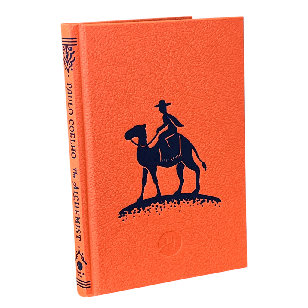 The Alchemist by Paulo Coelho - Deluxe Gilded Hardcover with DustJacket