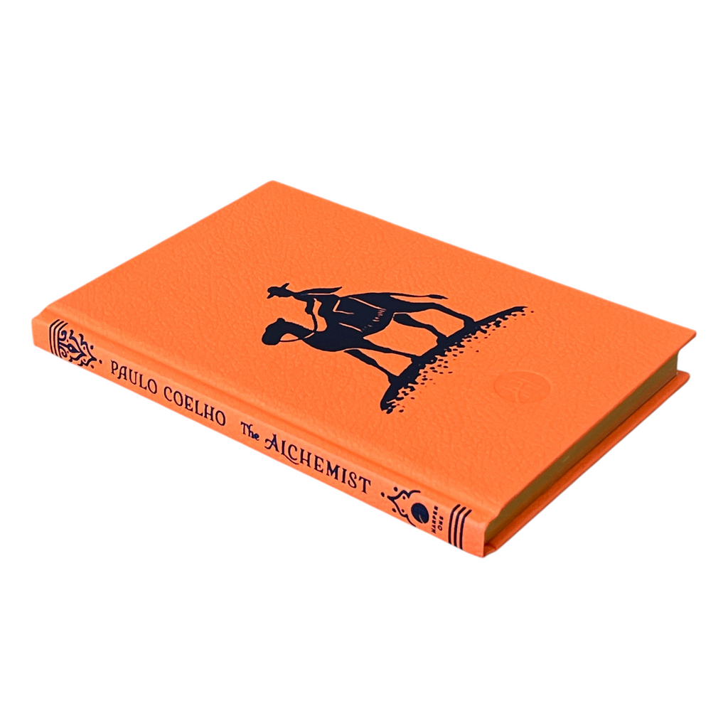 The Alchemist by Paulo Coelho - Deluxe Gilded Hardcover with DustJacket