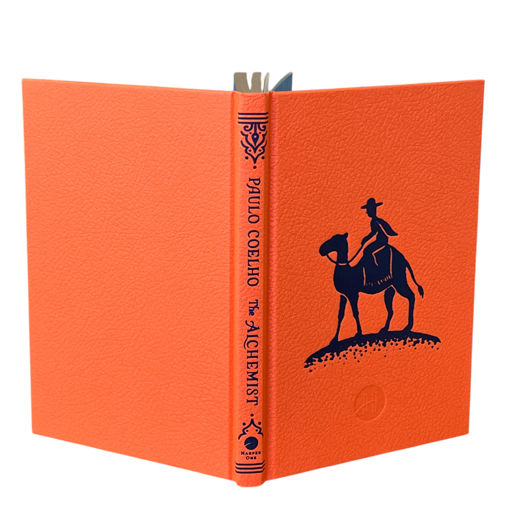 The Alchemist by Paulo Coelho - Deluxe Gilded Hardcover with DustJacket